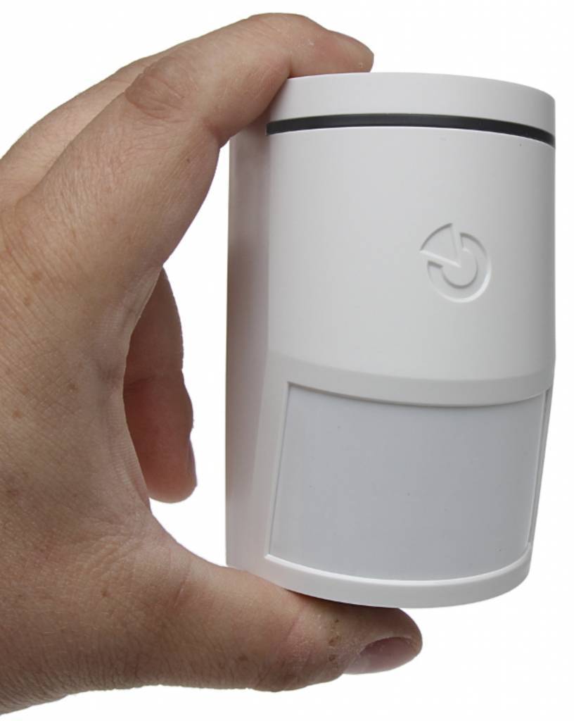 JA 150P Wireless Mini PIR Motion Sensor - Compact & Energy Efficient for Home Security, Smart Lighting, and Automation Systems | Ideal for Indoor Use in Hallways, Closets, and Offices