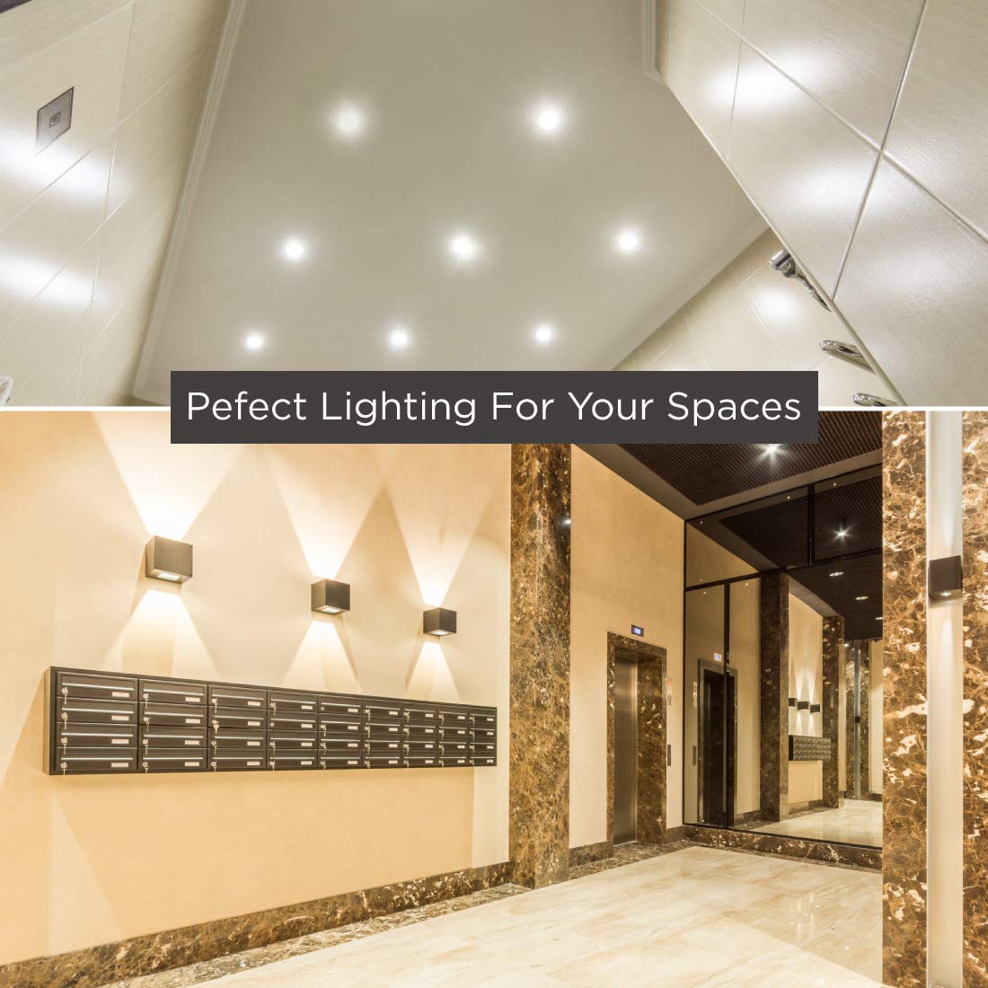 GoodBulb 26W Vertical LED Plug-in Light Bulbs - 16W Type A 4 Pin G24Q Base 2700K Soft White - High Output 1850 Lumens 140° Beam - Energy Efficient Commercial LED PL Bulbs (10 Pack) - Perfect for Offices, Retail Stores & Restaurants
