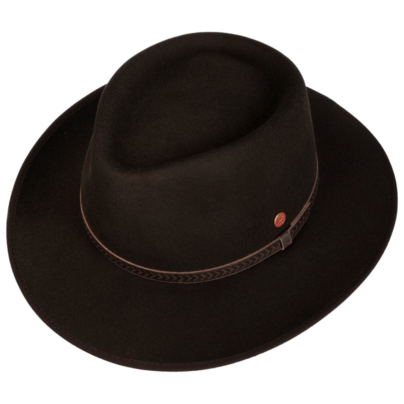 Authentic Lubbock Cowboy Hat by Mayser - Western Style Felt Hat for Men & Women - Perfect for Rodeo, Country Music Festivals & Outdoor Adventures
