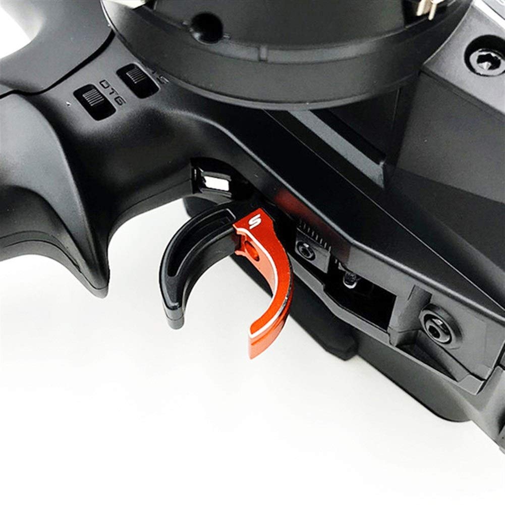 Futaba 7PX 4PX 4PXR RC Car Transmitter Throttle Trigger Arm Brake Rod - Red Radio Remote Control Car Accessories for Racing & Off-Road Driving