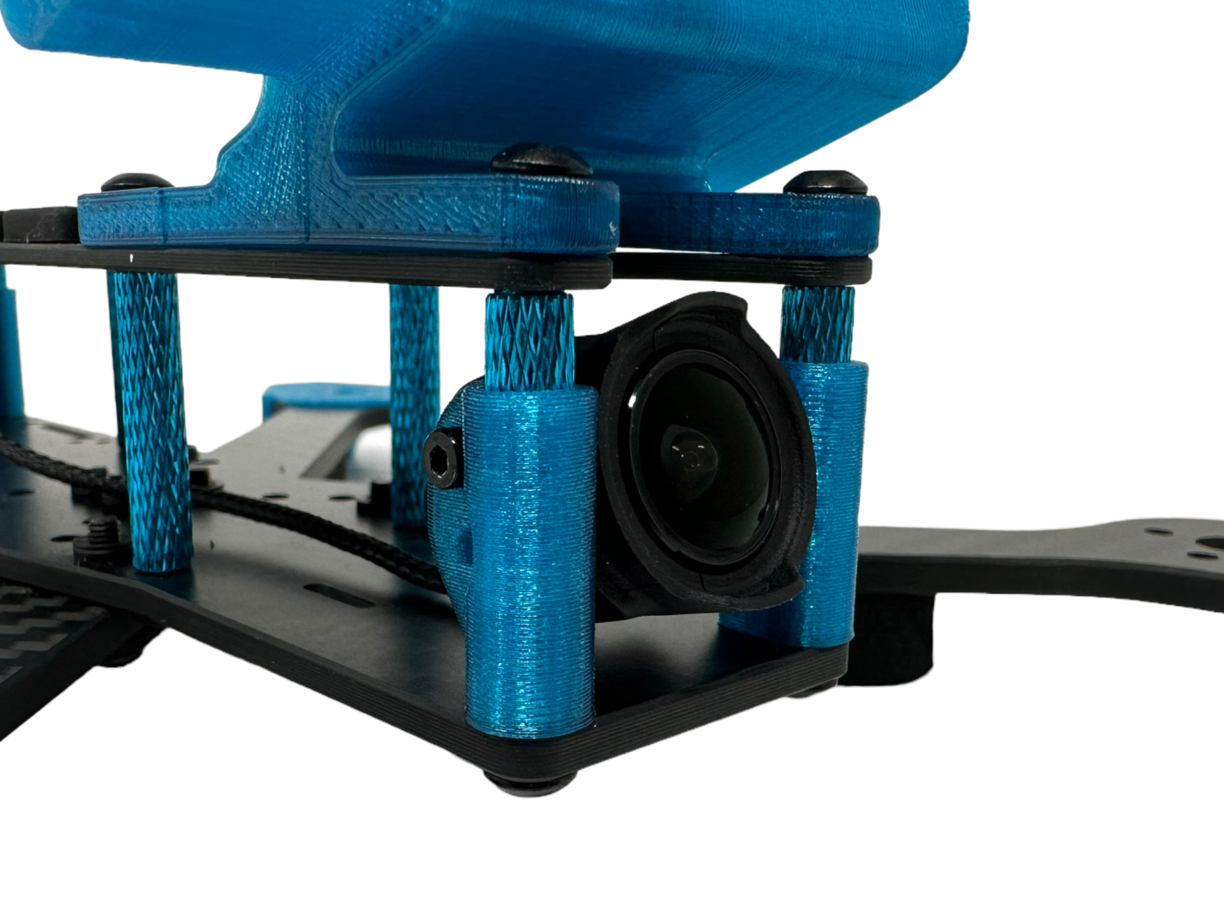 DJI O3 Air Unit Camera Mount Bracket - Adjustable Standoff Width for FPV Drones - Perfect for Aerial Photography & Cinematic Shots