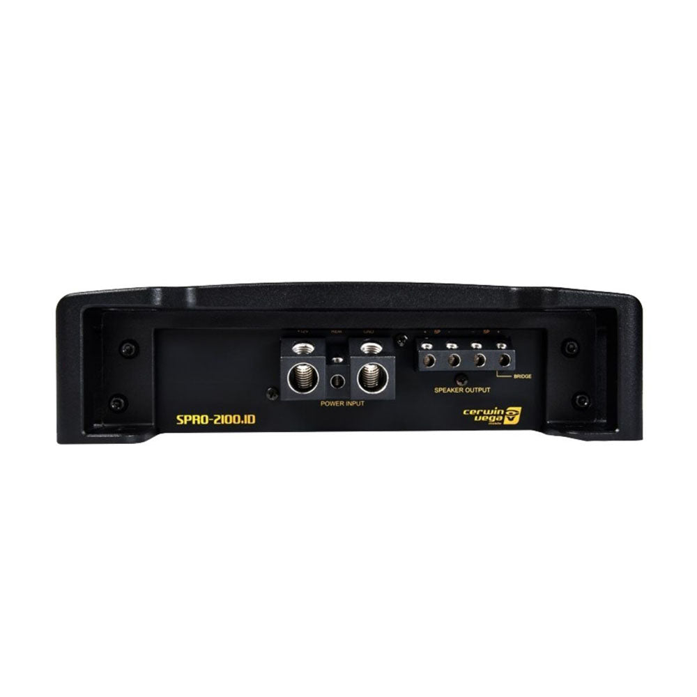 Cerwin Vega SPRO2100 1D 2100W RMS Class D Monoblock Car Amplifier - High Power Bass Boost for Car Audio Systems | Perfect for Subwoofers & Truck Sound Upgrades