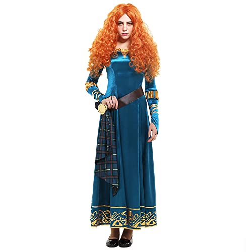 Miccostumes Women's Princess Adult Cosplay Dress - Elegant Renaissance Costume for Halloween, Cosplay Events & Themed Parties
