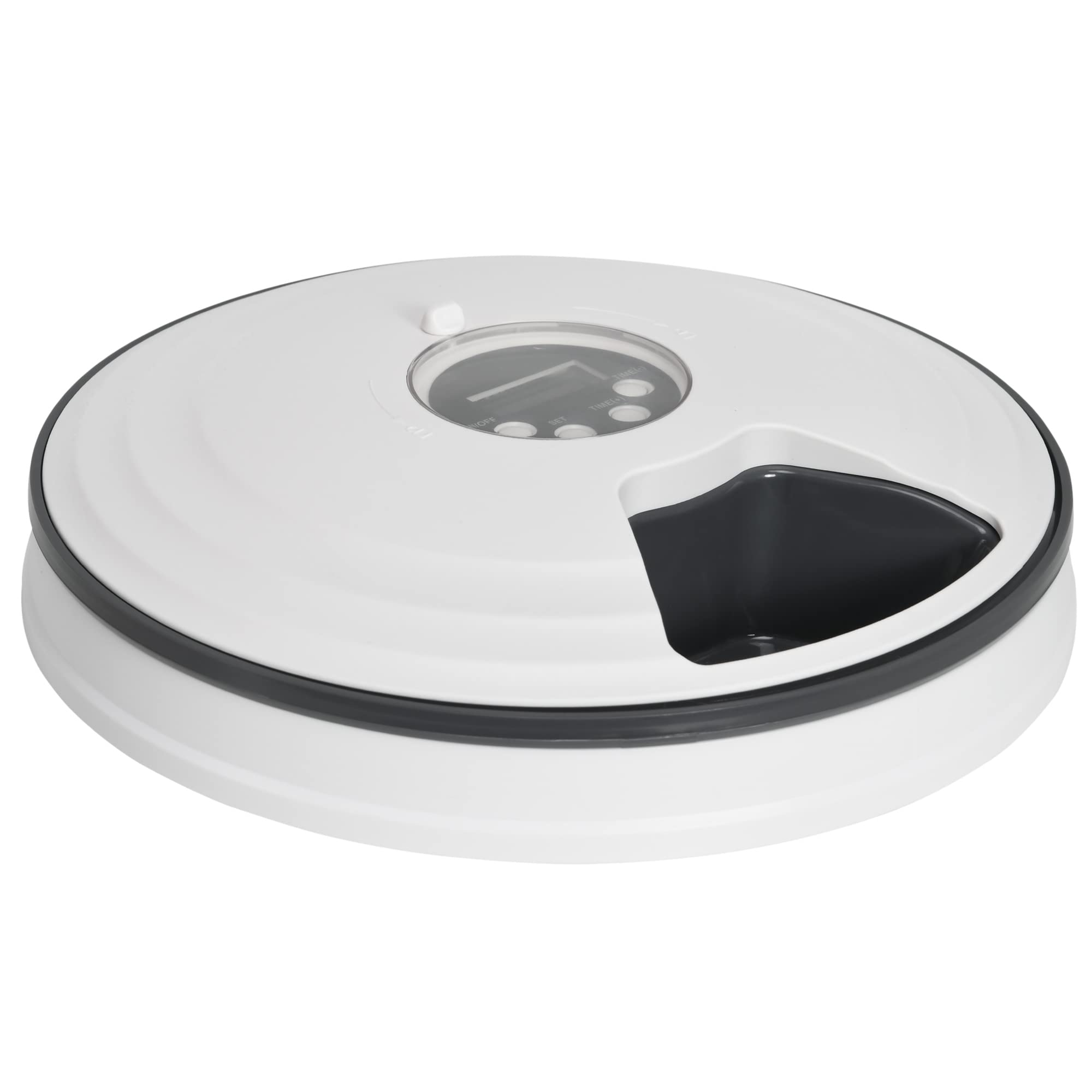 Automatic Pet Feeder for Dogs & Cats - Digital Timer, 6-Meal Dispenser - Perfect for Home, Travel & Busy Pet Owners