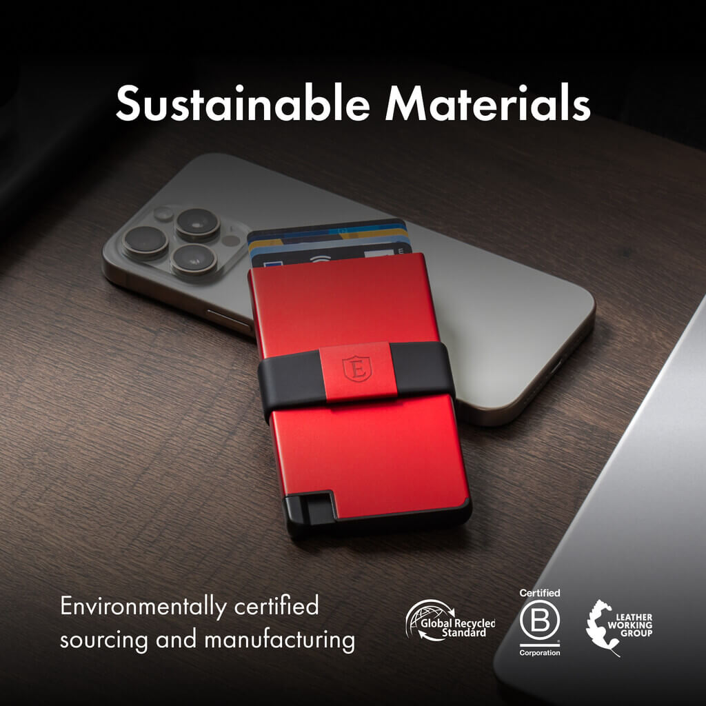 Ekster Pro RFID Blocking Aluminum Card Holder - Slim Minimalist Wallet for Men & Women - Perfect for Travel, Business & Everyday Carry