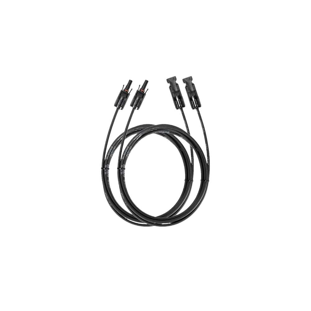 EcoFlow Solar Extension Cable (MC4 to MC4, 3m/10ft) - Durable Weatherproof Solar Panel Connector for RV, Camping & Off-Grid Power Systems