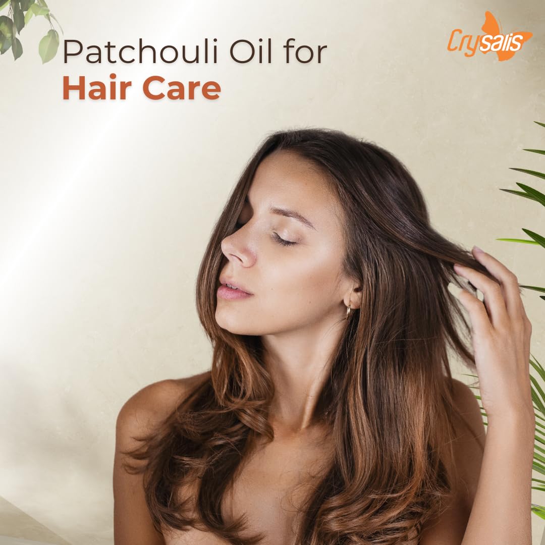 Pure Patchouli Essential Oil (Pogostemon cablin) - 33.8 Fl Oz (1000ml) - Aromatherapy, Diffuser, Massage & DIY Skincare - Premium Grade Therapeutic Oil for Relaxation & Stress Relief