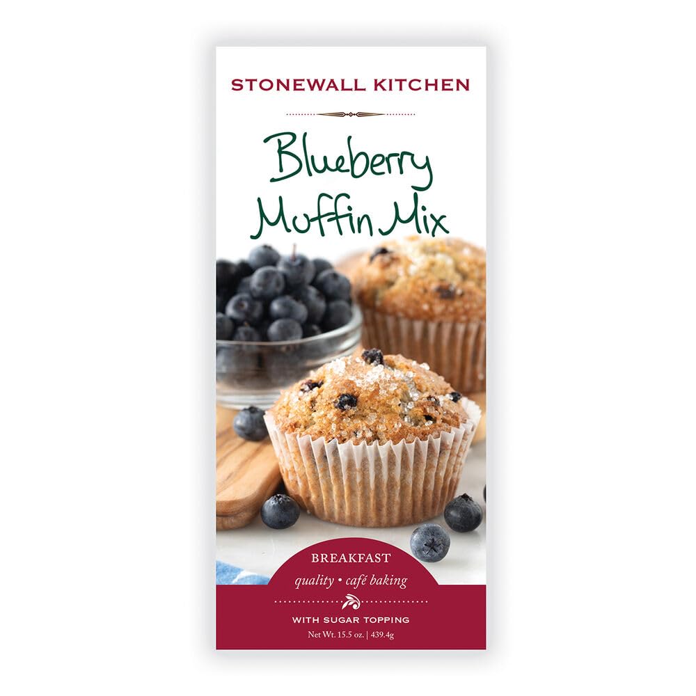Stonewall Kitchen Berry Breakfast Gift Basket - 9 Piece Wooden Gift Box Set with Strawberry Jam, Pancake Mix & More | Perfect for Holidays, Housewarming & Corporate Gifts