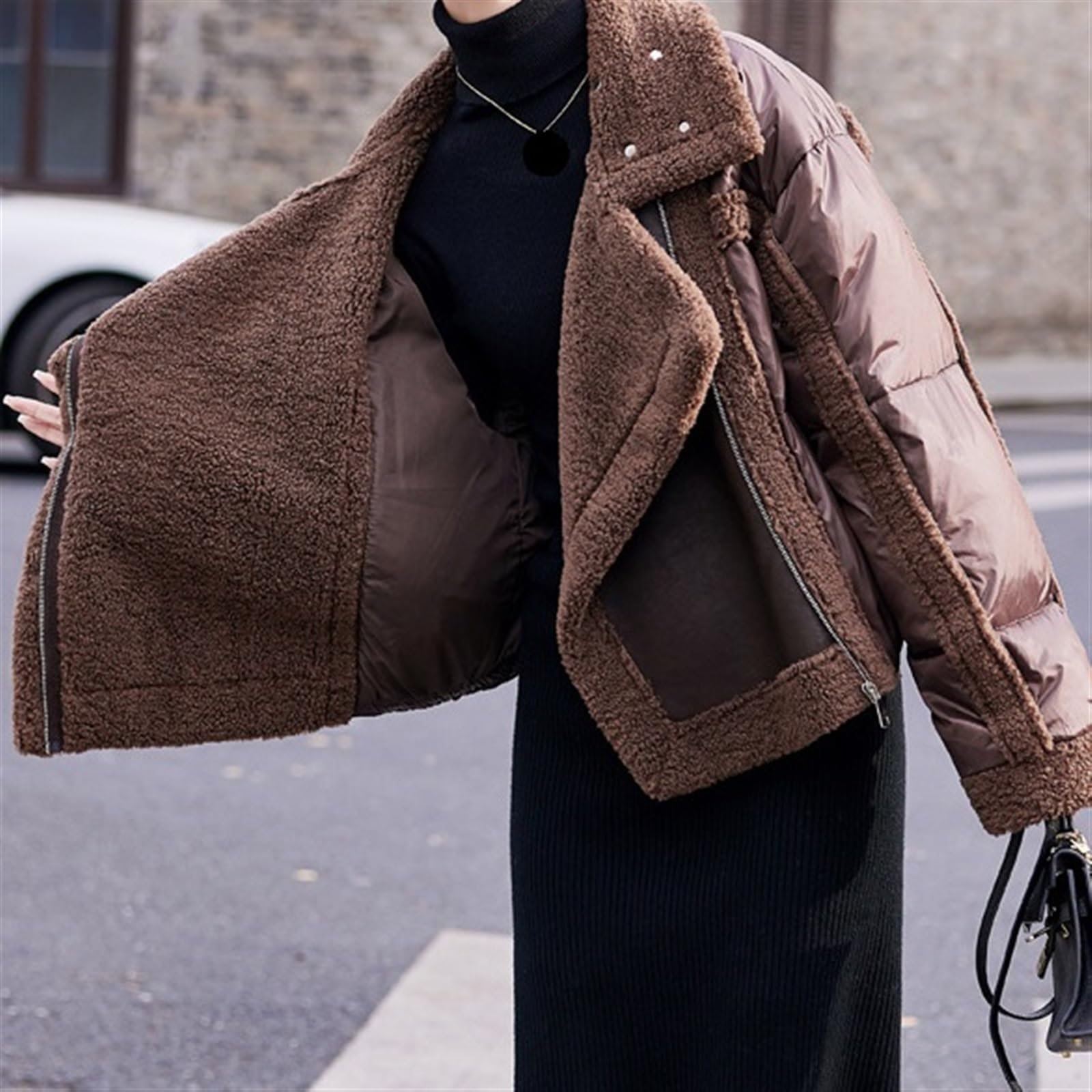 Women's Puffer Coat - Lightweight Down Jacket for Winter Warmth | Short Puffer Jacket for Outdoor Activities & Casual Wear