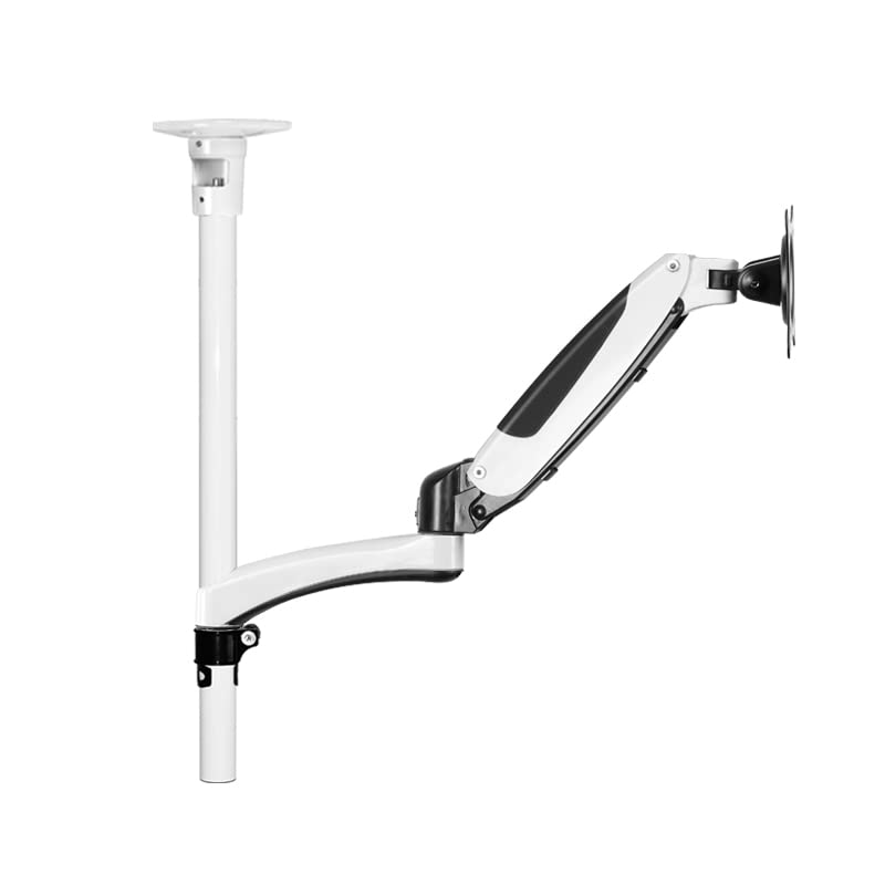**Adjustable Ceiling Mount Monitor Stand Bracket - Full Motion Monitor Arm for 15-27