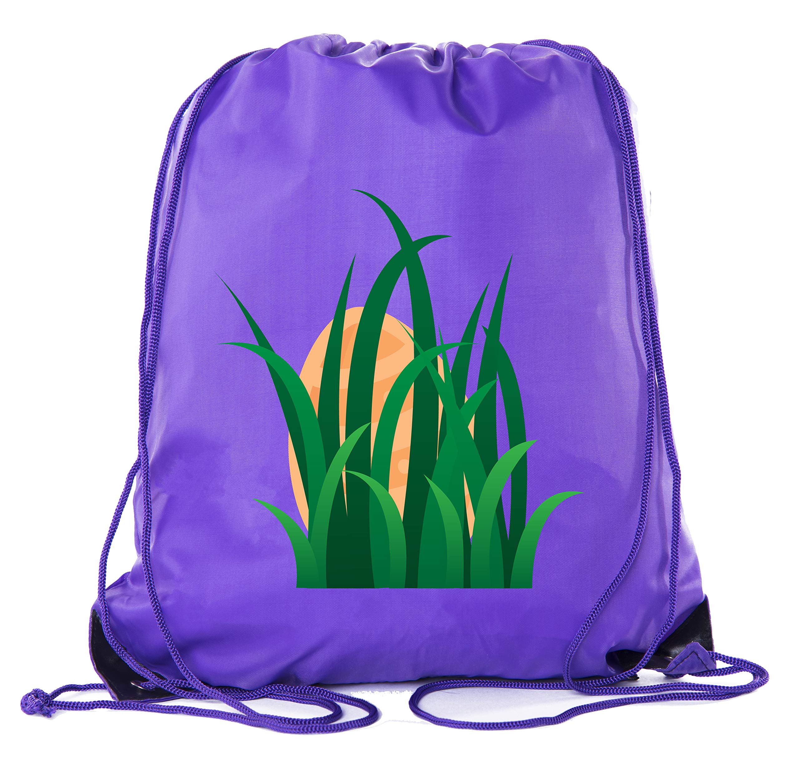 Easter Basket Bags - Bulk Drawstring Backpacks for Easter Party Favors & Goodie Bags (No Peeking) - Perfect for Easter Egg Hunts, Classroom Treats & Holiday Gift Giving