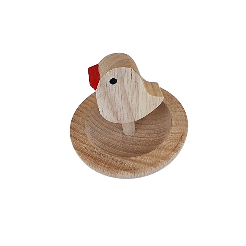 Roly Poly Chick Foot Toy - Cute Push & Roll Baby Toy for Sensory Play & Early Learning | Perfect for Tummy Time, Nursery Decor & Toddler Playrooms
