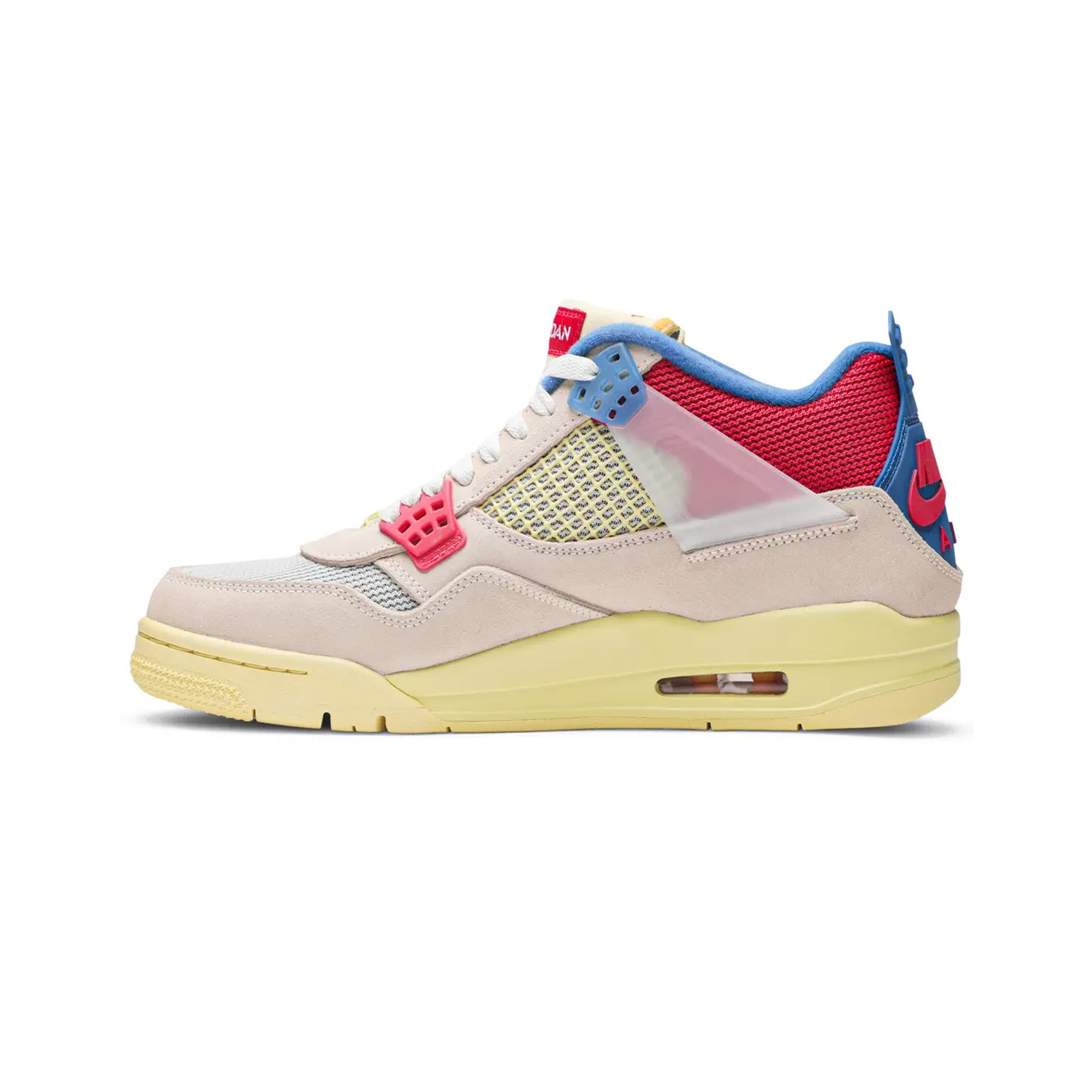 Air Jordan 4 x Union 'Guava Ice' Retro Sneakers - Men's Basketball Shoes for Streetwear & Casual Style - Perfect for Sneaker Collectors and Urban Fashion Enthusiasts