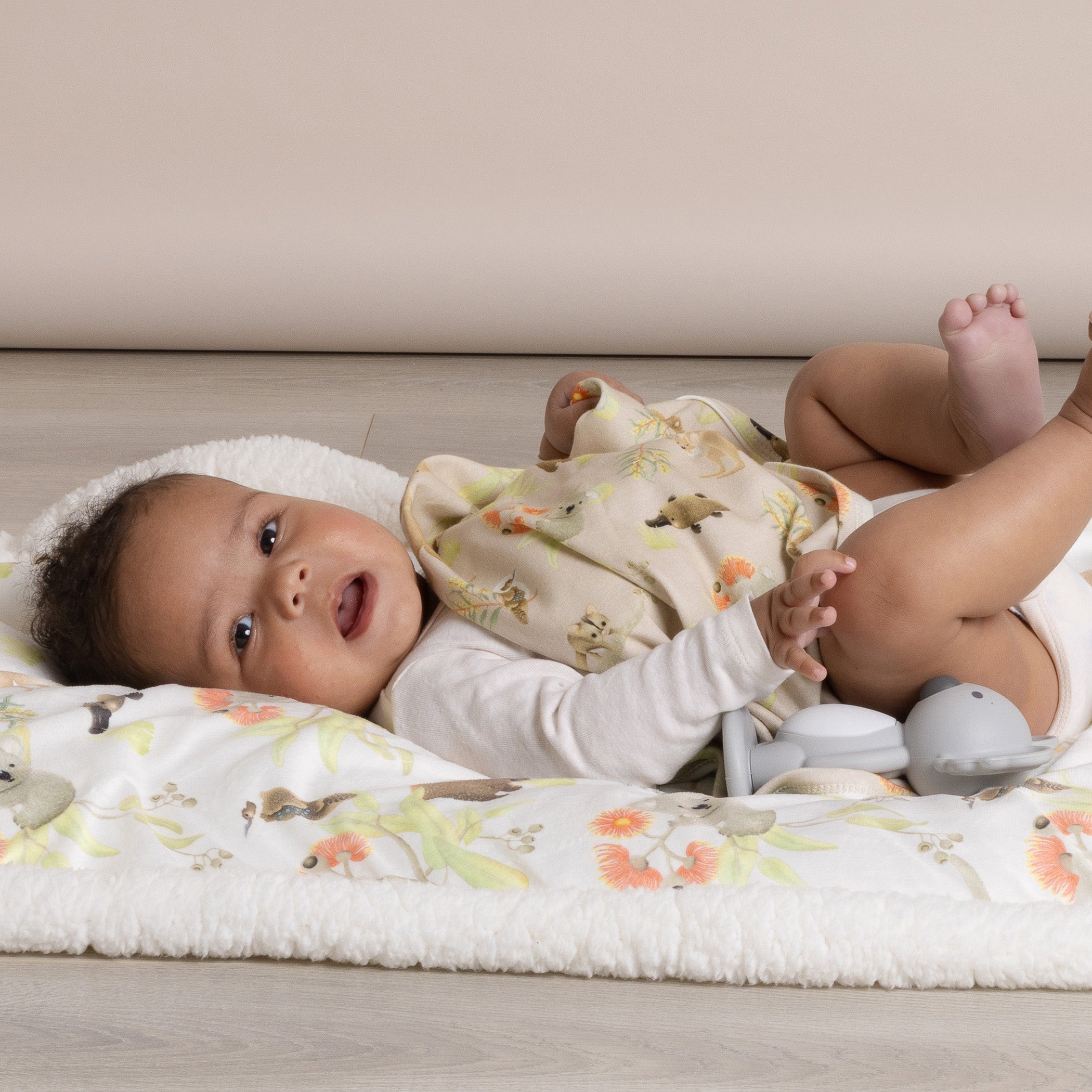 Australian Animals 2-Pack Jersey Wraps - Soft & Comfortable Baby Swaddle Blankets for Newborns - Perfect for Nursery, Photo Shoots & Gift Giving