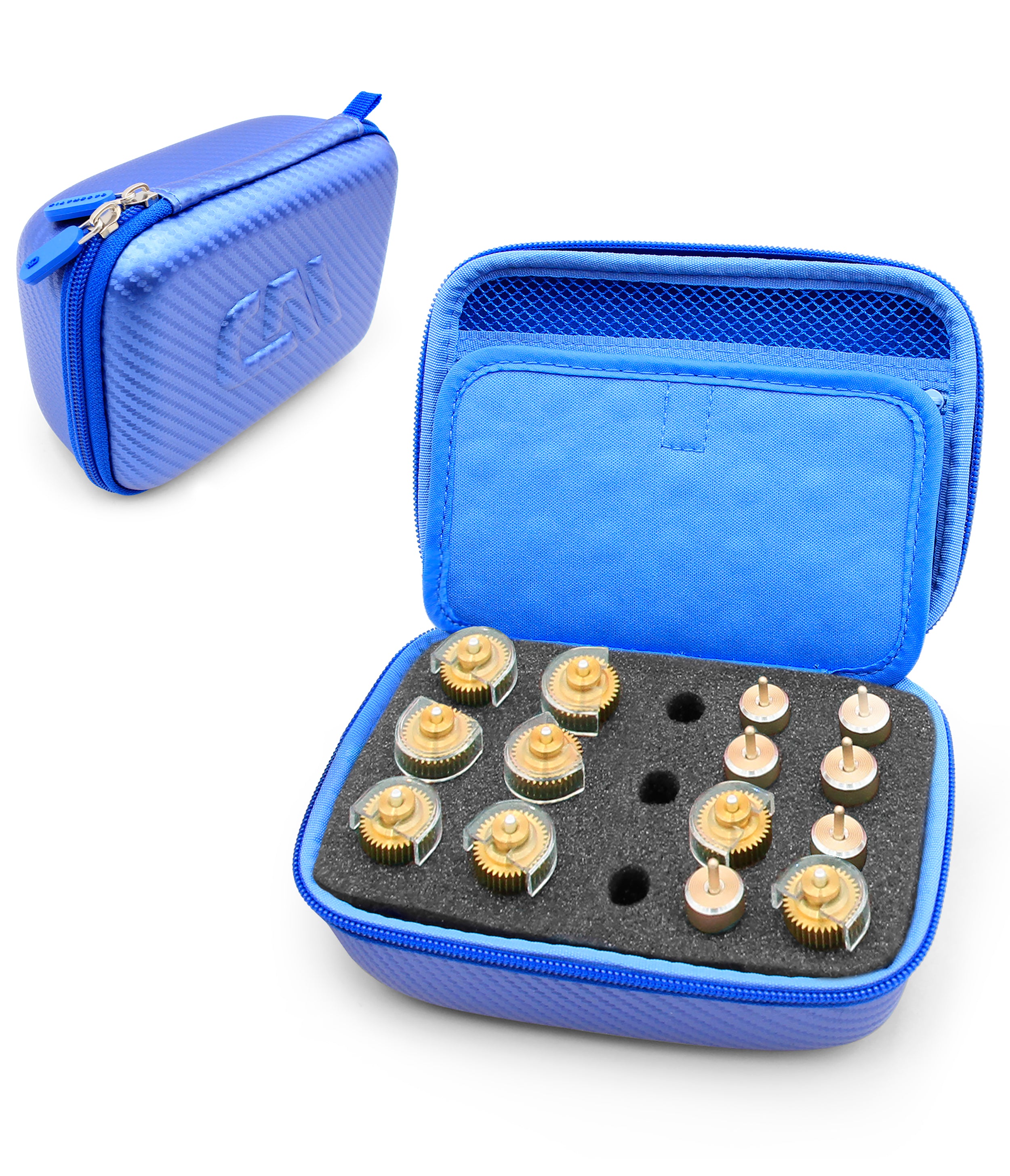 CASEMATIX Cricut Tool Organizer Case - Holds 17 Blades & Accessories for Cricut Joy, Maker & Explore - Perfect for Crafting, Scrapbooking & DIY Projects