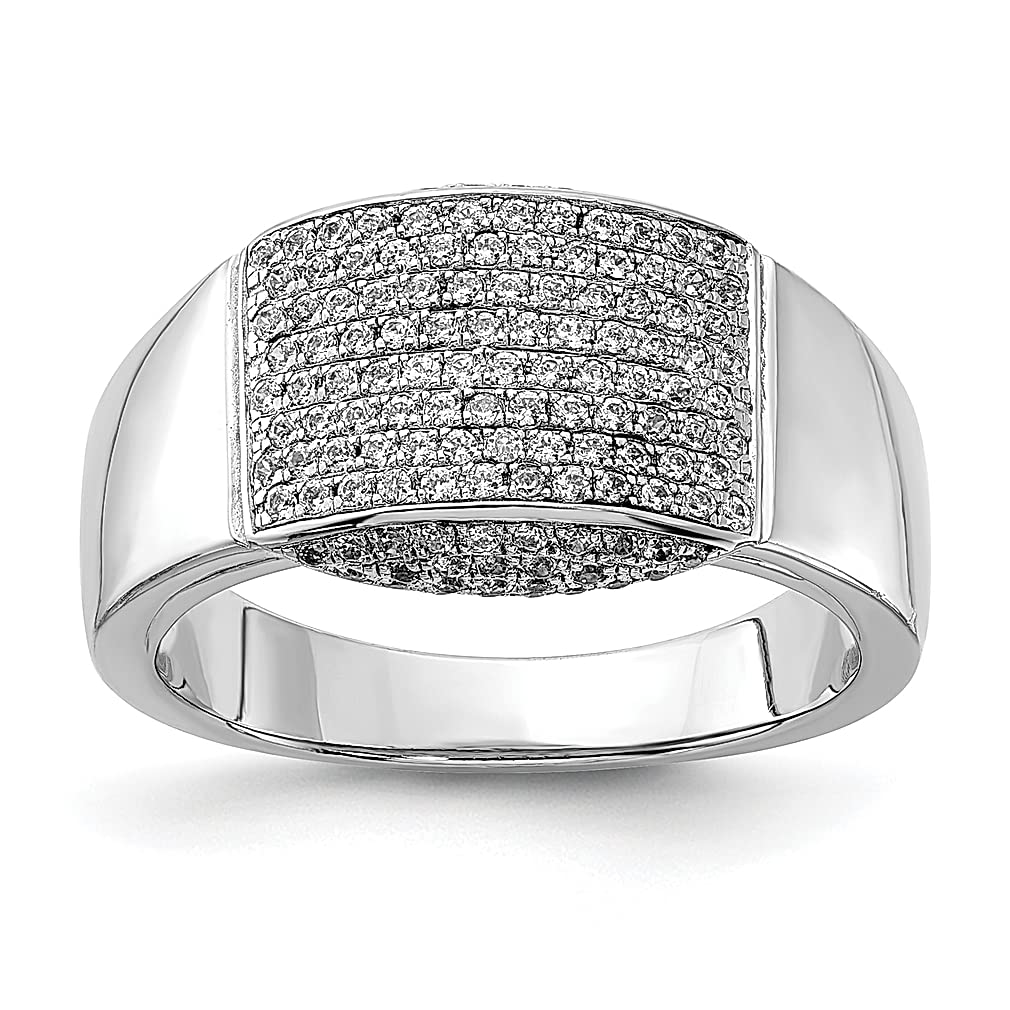 925 Sterling Silver Cubic Zirconia CZ Ring for Women - Elegant Fine Jewelry Gift for Her, Perfect for Anniversary, Birthday, Valentine's Day & Special Occasions