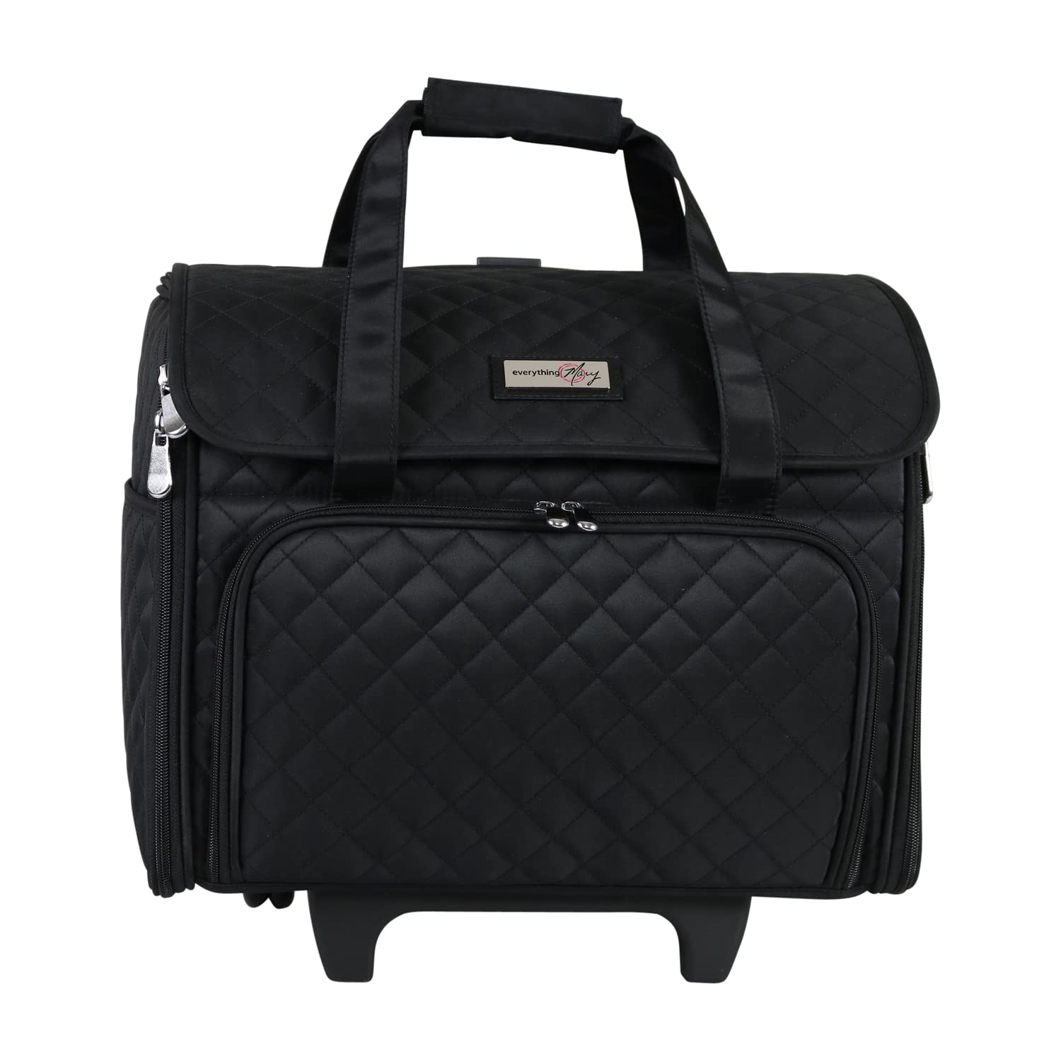 Mary Teacher Rolling Tote - Durable School Bag for Educators & Travel