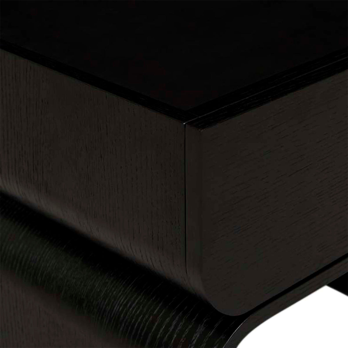 Artie Arc Marble Bedside Table - Modern Nightstand with Marble Top & Wooden Legs for Bedroom, Living Room, or Office - Perfect for Storing Books, Lamps & Bedroom Essentials