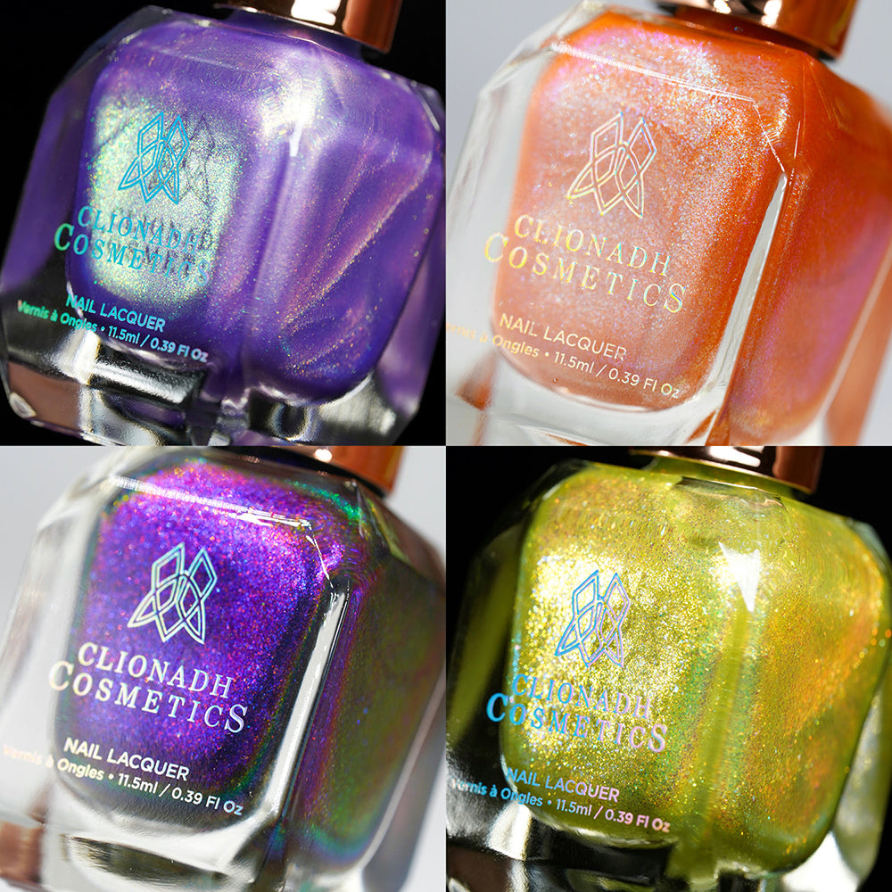 Premium Stained Glass Nail Polish Set - 6 Vibrant Colors for Gel & Acrylic Nails | Long-Lasting Chip-Resistant Nail Lacquer for Salon-Quality Manicures at Home | Perfect for Parties, Weddings & Special Occasions