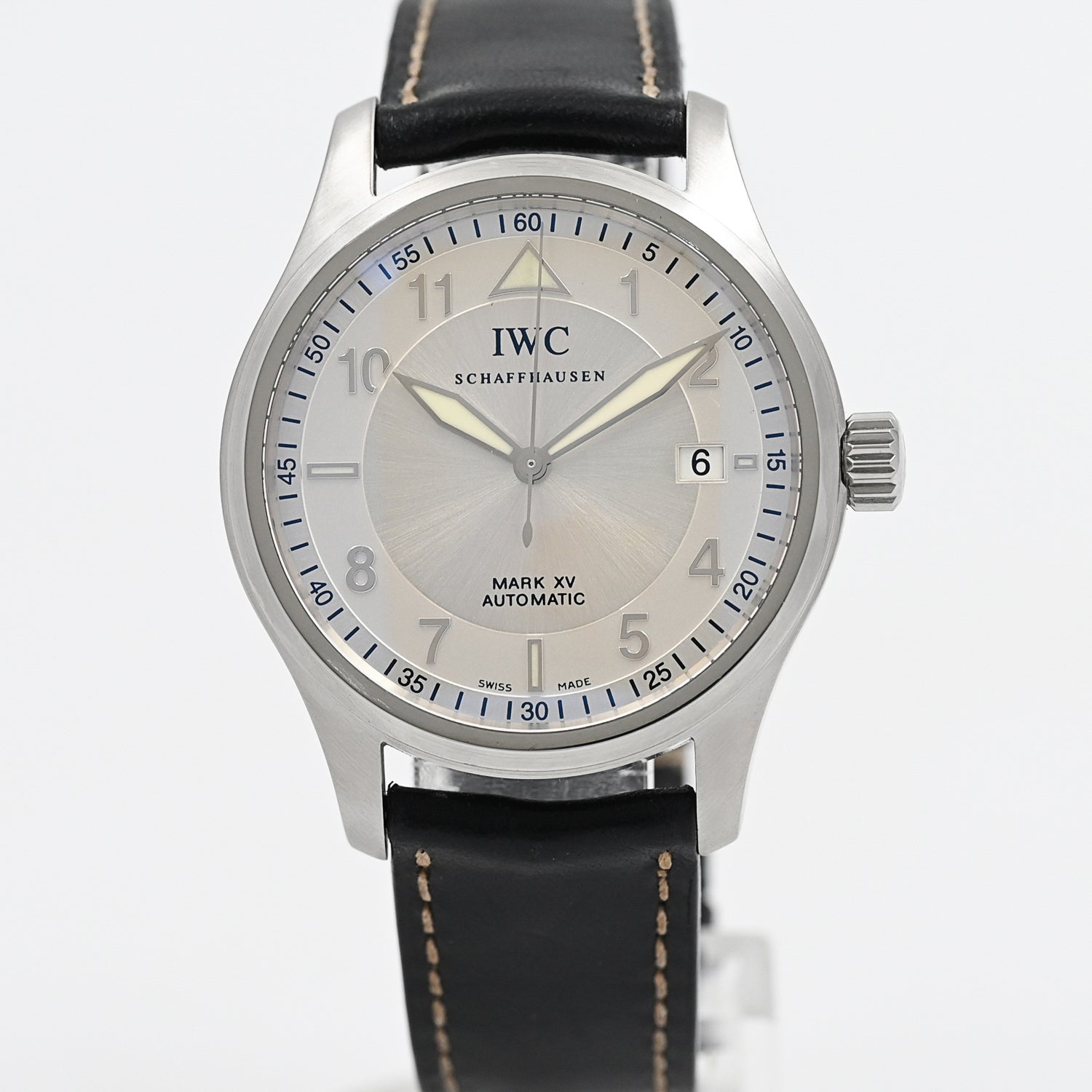 IWC Pilot Watch Mark XV Spitfire 2004 - Swiss Automatic Men's Luxury Chronograph - Perfect for Aviation Enthusiasts & Collectors