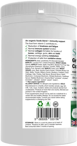 Soetik Greens Super Complex Powder 300g - Organic Superfood Blend for Detox & Energy Boost | Perfect for Smoothies, Juices & Daily Wellness Routine