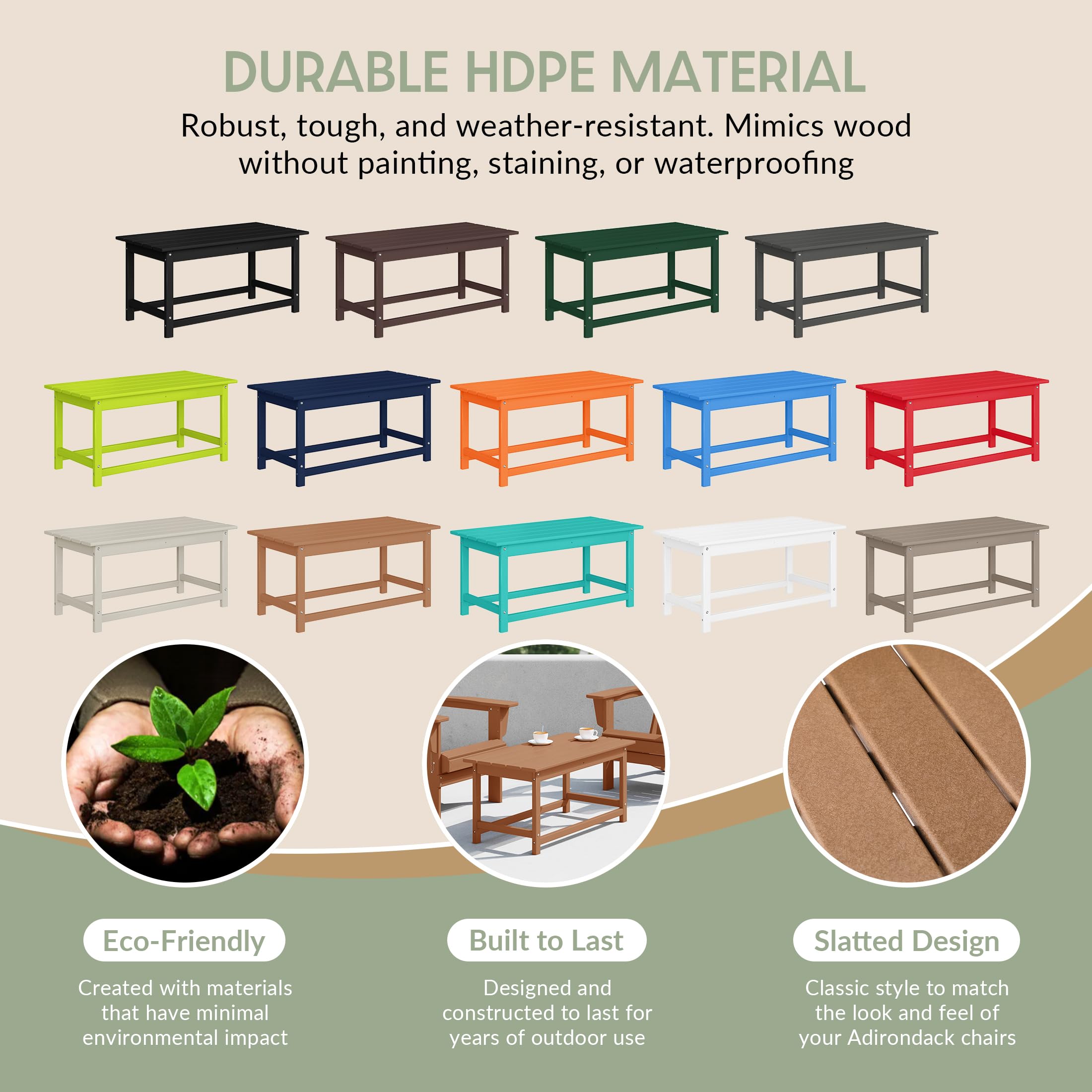 WestinTrends Malibu Outdoor Coffee Table - 35