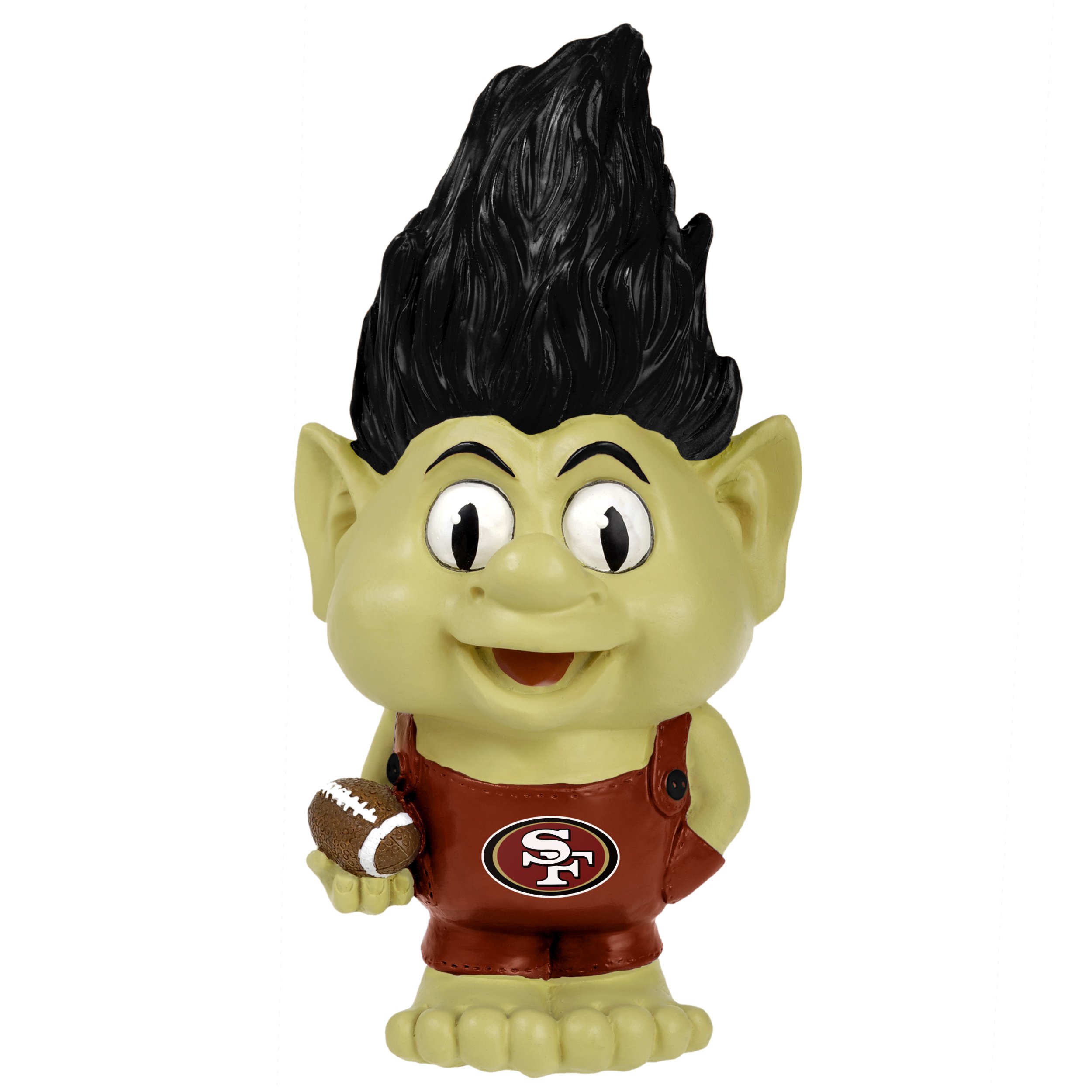 Foco NFL Unisex Small Garden Troll - Officially Licensed Football Team Decor for Indoor & Outdoor Use - Perfect for Game Day, Tailgating, and Sports Fan Gifts