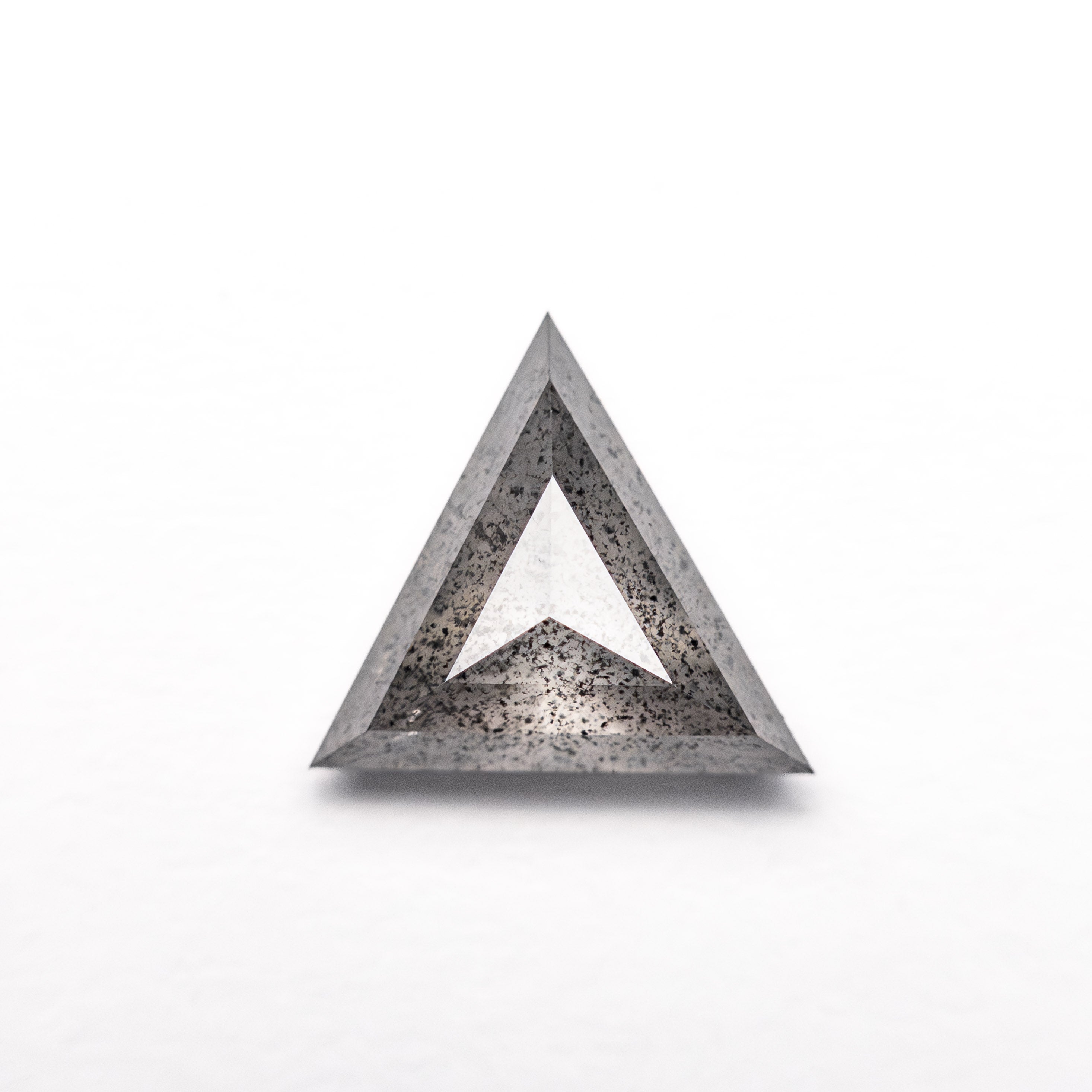 0.90ct 7.10x7.78x2.86mm Triangle Rose Cut Diamond - Premium Loose Gemstone for Jewelry Making, Engagement Rings & Unique Gifts