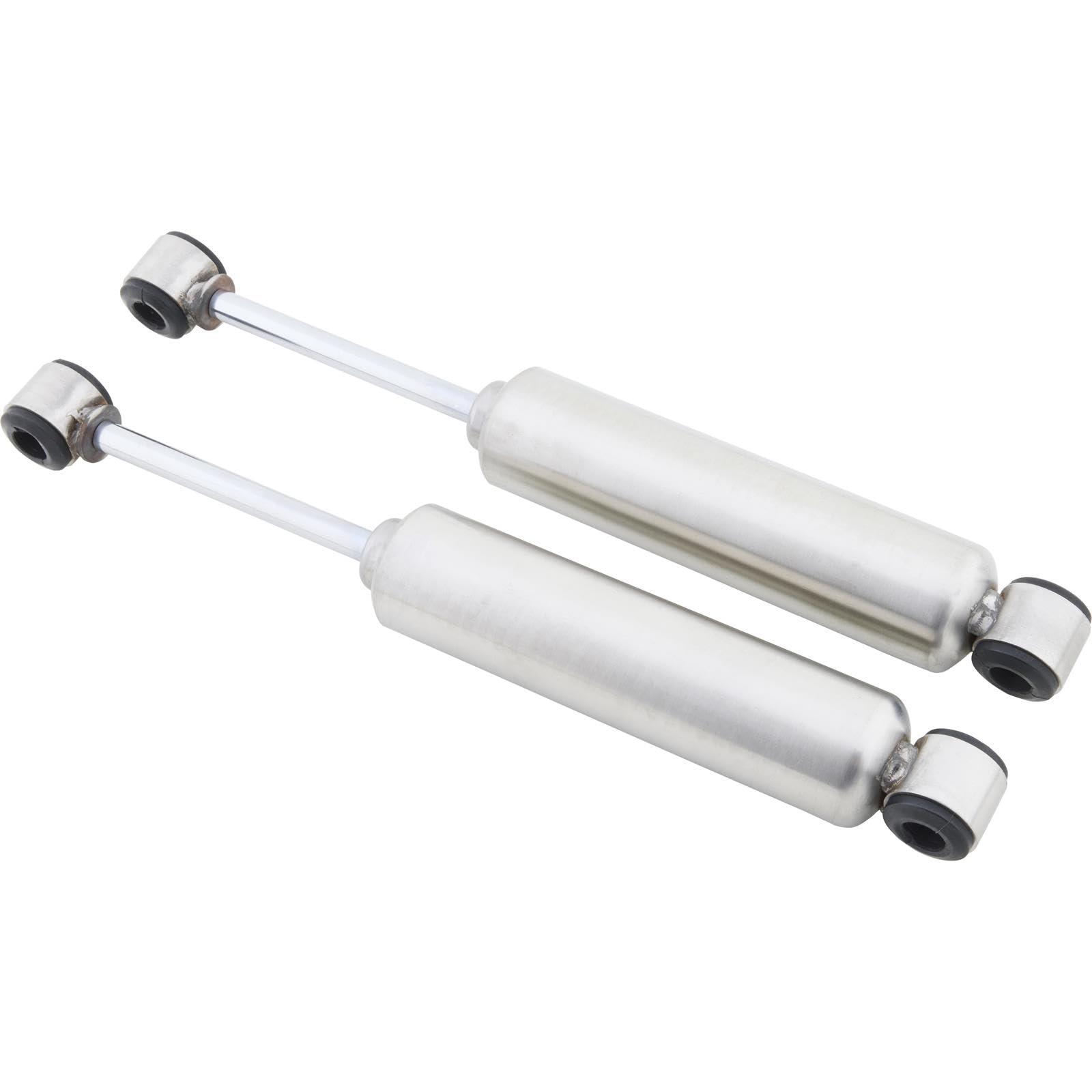 Speedway Short Gas-Filled Tube Shocks - Natural Stainless Steel for Smooth Off-Road & Racing Performance | Perfect for ATVs, UTVs & Dirt Bikes