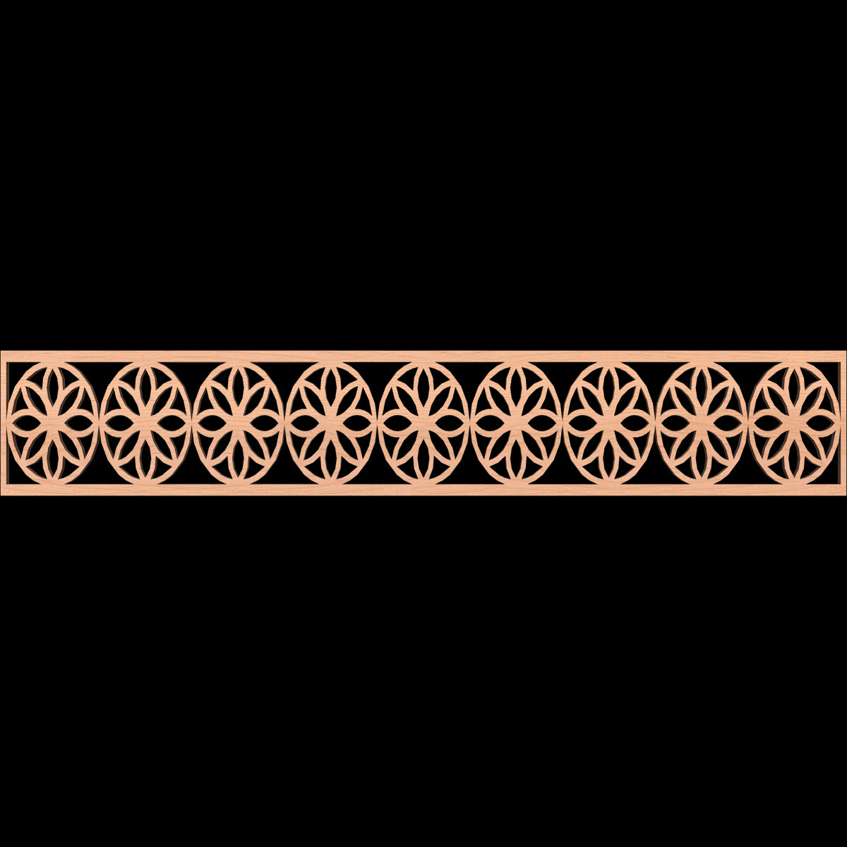 Blume Fretwork Moulding - Decorative Wood Trim for Home & Furniture DIY Projects | Perfect for Crown Molding, Wall Paneling & Cabinet Accents
