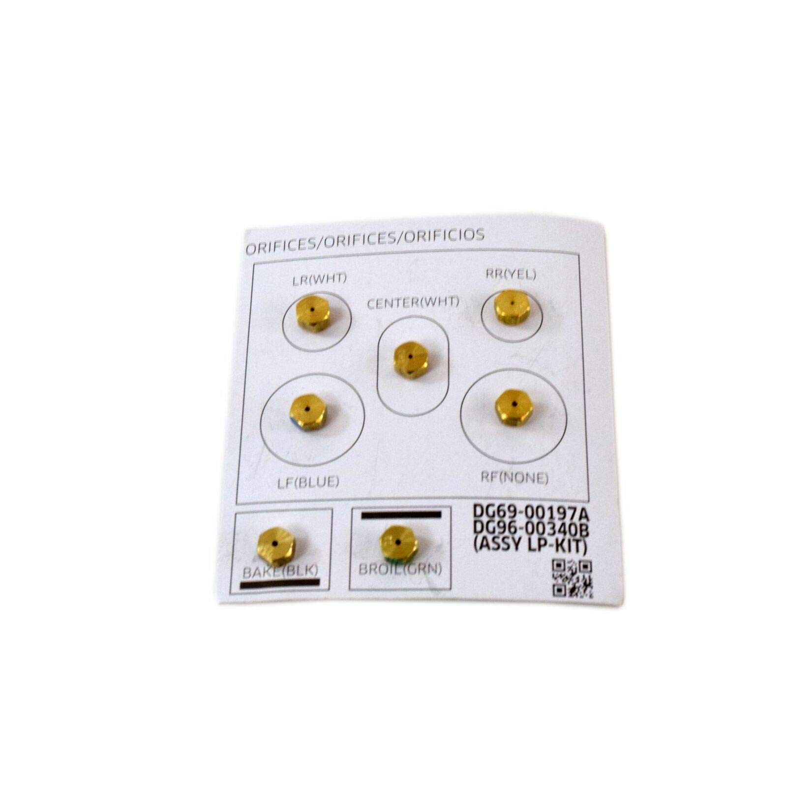 Genuine OEM Oven Range Conversion Kit DG96-00340B - Compatible with Samsung, LG & More - Perfect for Gas to LP Conversion in Home Kitchens