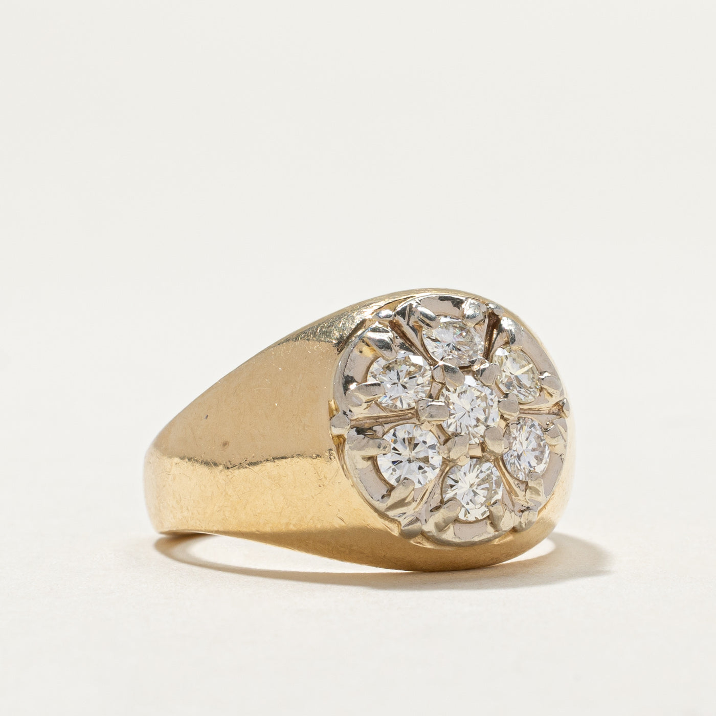 1.01ctw Diamond Cluster Ring for Women - Size 9.25 | Elegant Wedding, Engagement & Anniversary Jewelry Gift | Perfect for Special Occasions & Everyday Wear