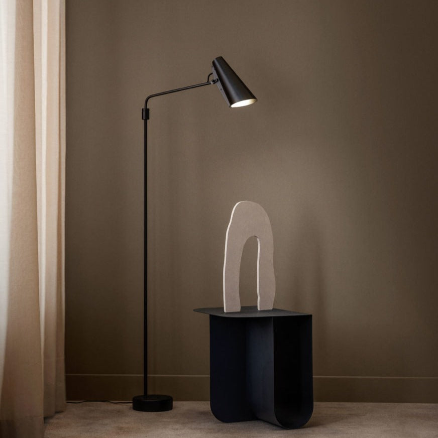 Birdy Swing Floor Lamp - Adjustable Modern LED Standing Light for Living Room, Bedroom & Office - Perfect for Reading, Relaxing & Decor