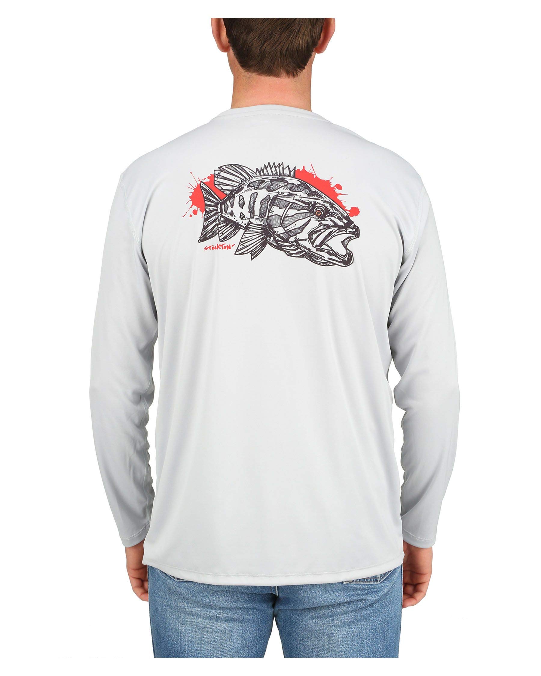 Simms Solar Tech Tee - UPF 30+ Sun Protection Fishing Shirt for Men & Women | Lightweight Quick-Dry Performance Shirt for Outdoor Activities, Hiking, and Water Sports