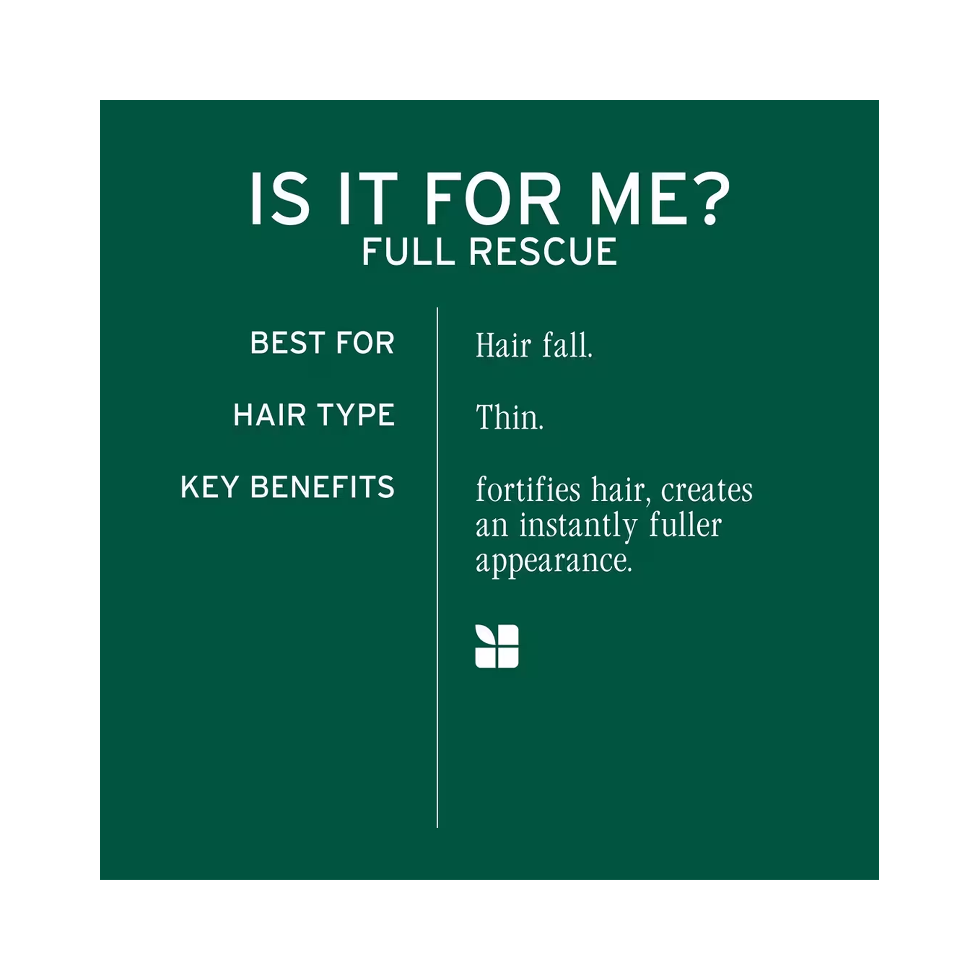 Biolage Full Rescue Shampoo & Conditioner Set - 33.8oz (1 Liter) Duo for Damaged Hair Repair - Salon Quality Hair Care for Dry, Brittle Hair - Perfect for Daily Use & Post-Chemical Treatment Recovery