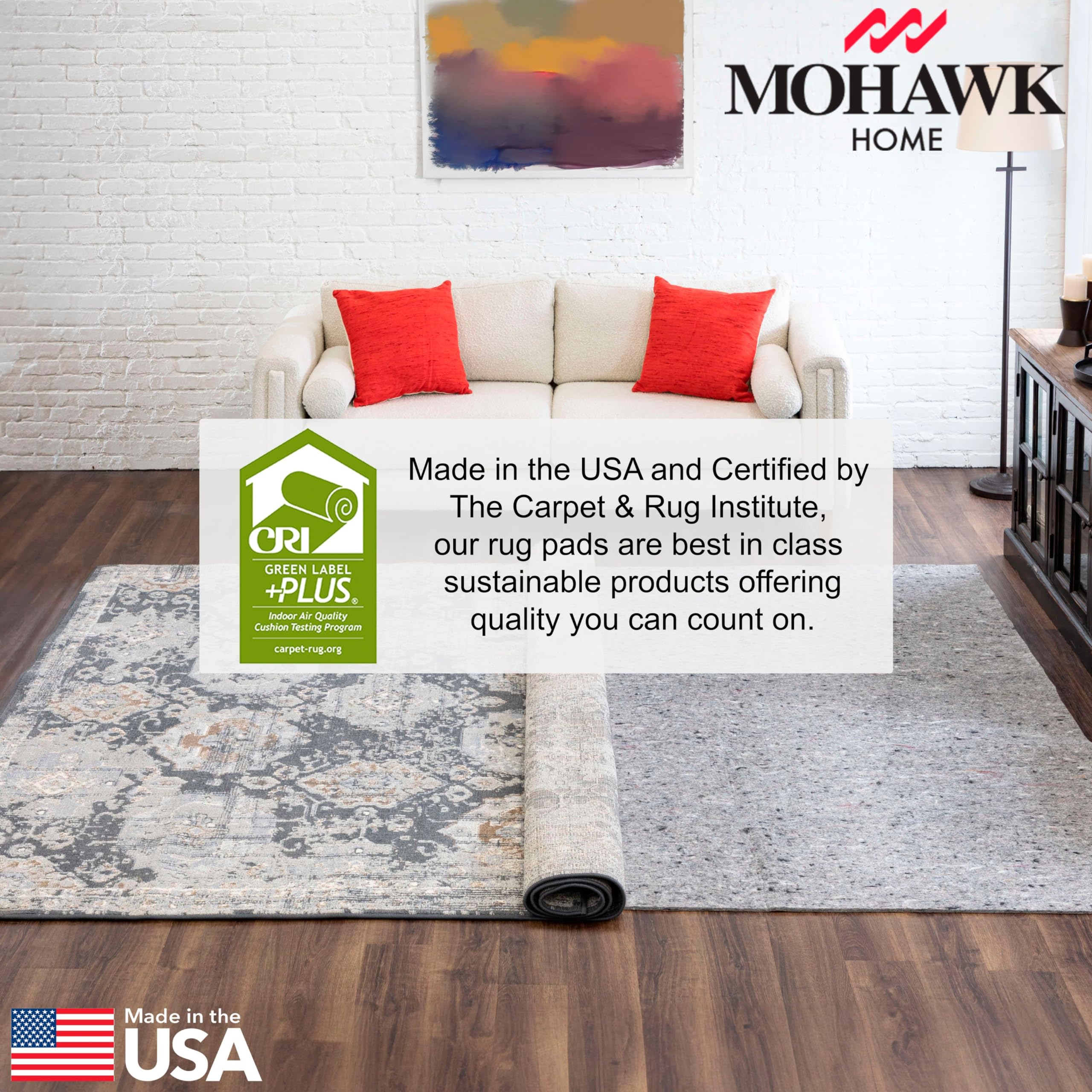 Mohawk Home 7' x 10' Non-Slip Rug Pad - 3/8