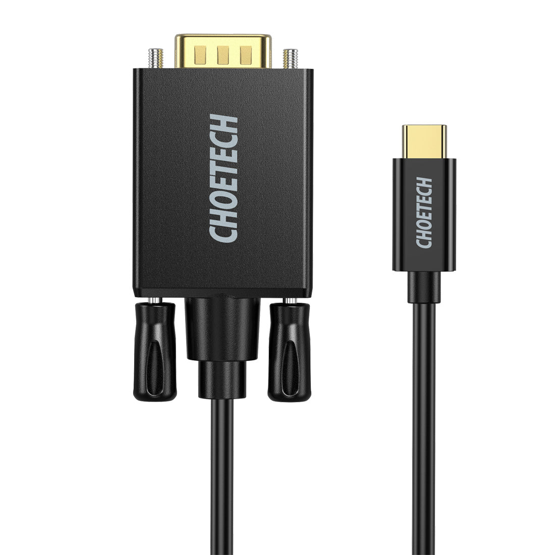 XCV 1801 6ft HDMI to VGA/DP/MIDP Adapter Cable - 4K Ultra HD Video & Audio Converter for PC, Laptop, Monitor, Projector - Home Office & Gaming Setup Accessories