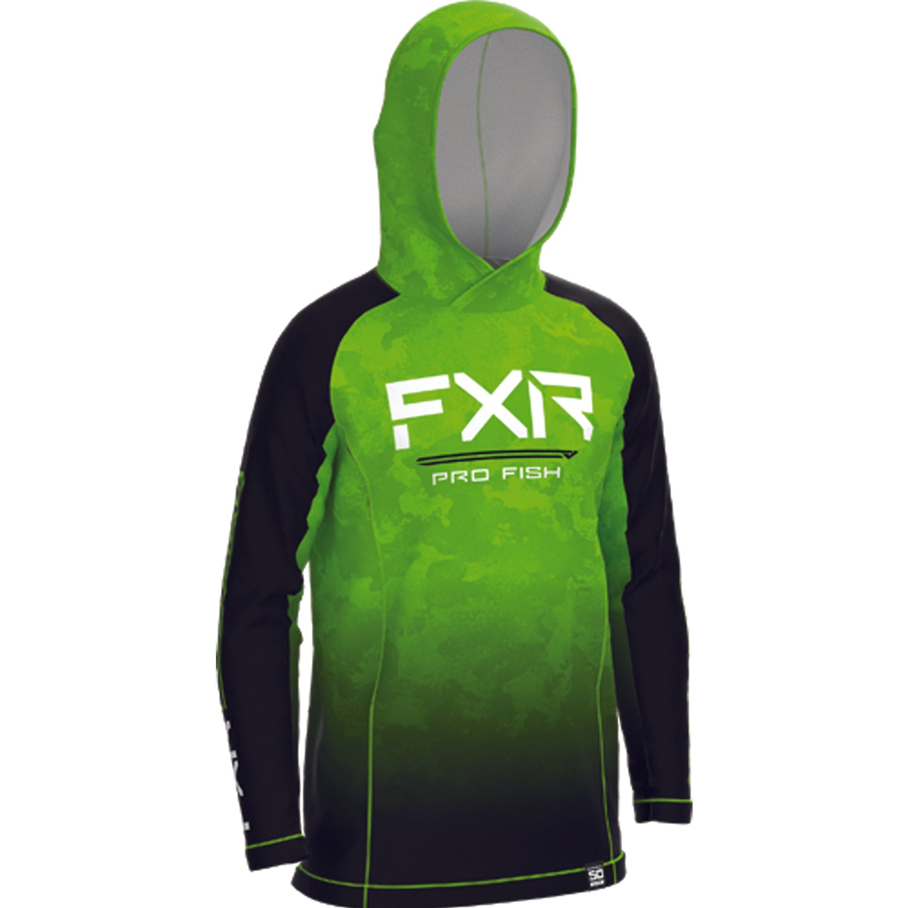 Youth FXR Derby UPF 50+ Sun Protection Hooded Top - Lightweight & Breathable for Outdoor Sports & Summer Activities