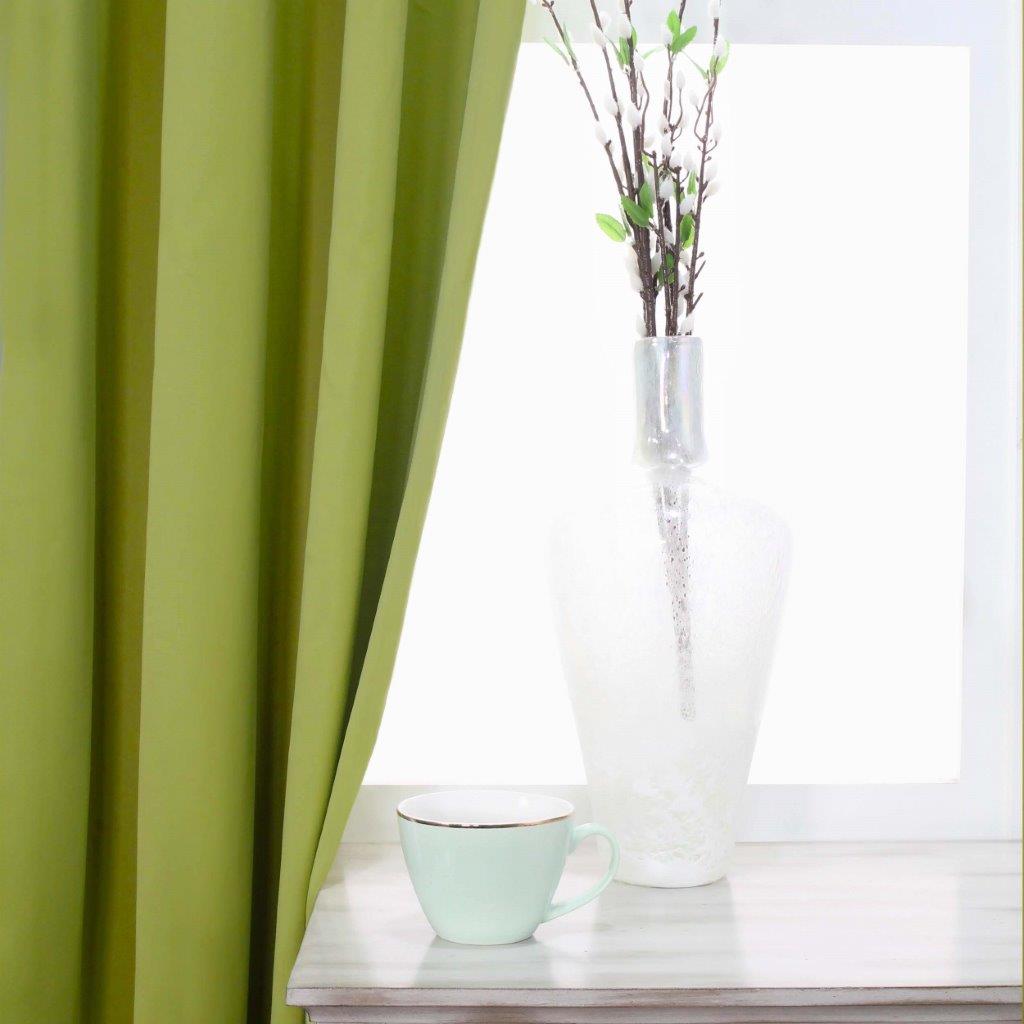 Blackout Curtains with Grommet Top - Solid Classic Modern Window Treatment for Bedroom & Living Room - Noise Reducing & Energy Saving