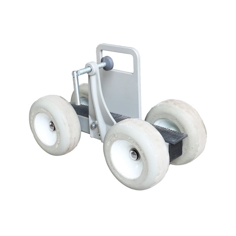 AMT01 Aardwolf Master Trolley - Lightweight Aluminum Luggage Cart with 360° Wheels for Travel, Airport, and Hotel Use