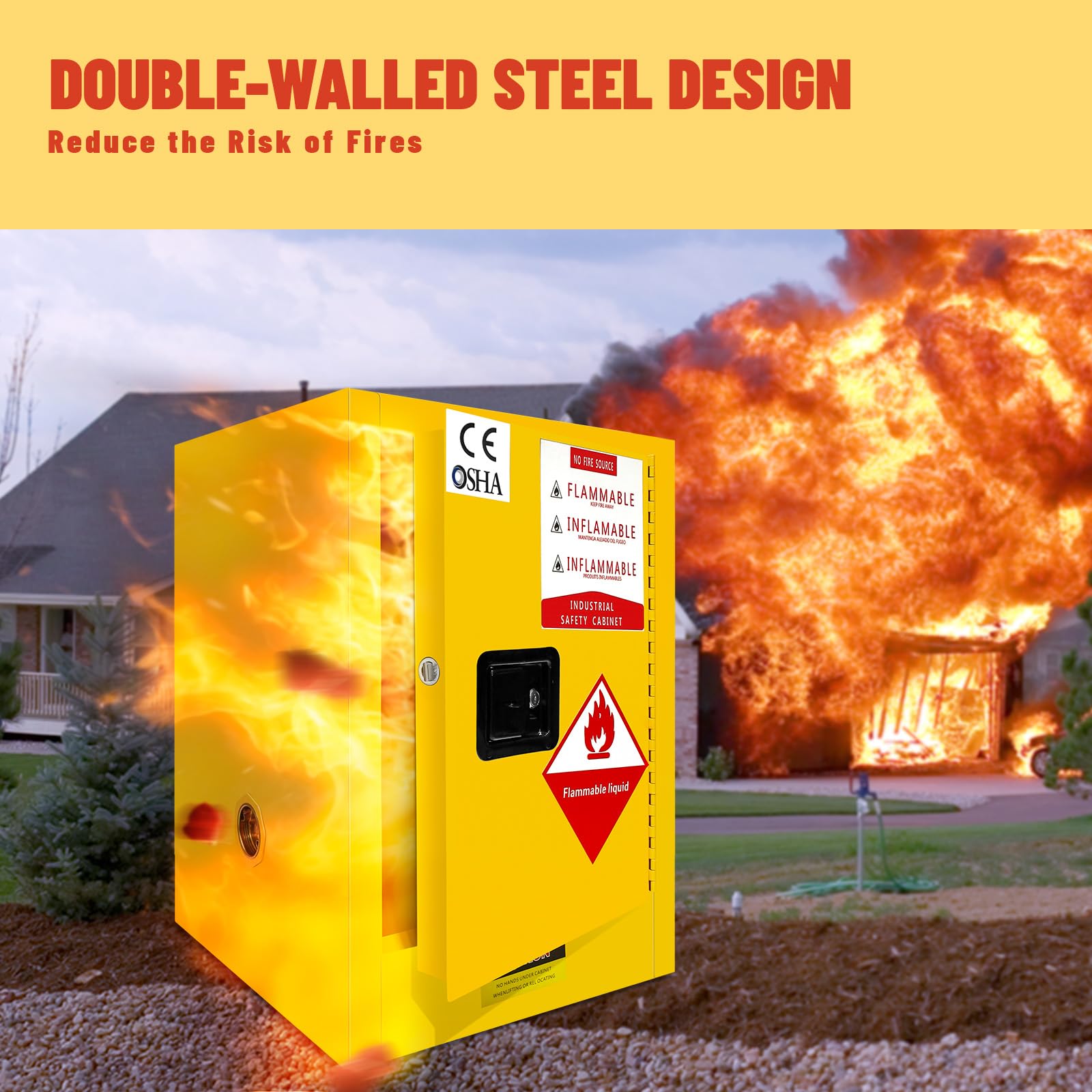 Flammable Safety Storage Cabinet - 17