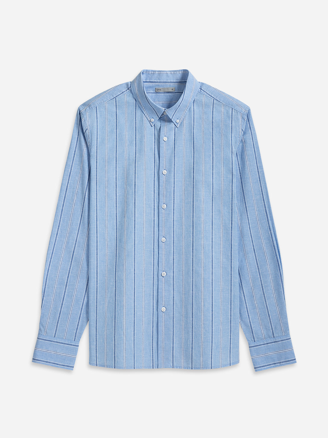 Fulton Stripe Shirt for Men - Classic Casual Button Down Shirt with Striped Pattern - Perfect for Office, Business, and Everyday Wear