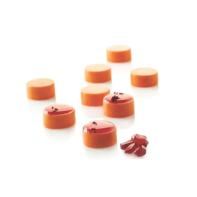 Micro Flex Round 5 Silicone Mold - 35 Cavity Baking Molds for Cupcakes, Candies, Soaps | Perfect for DIY Crafts, Home Baking & Party Treats
