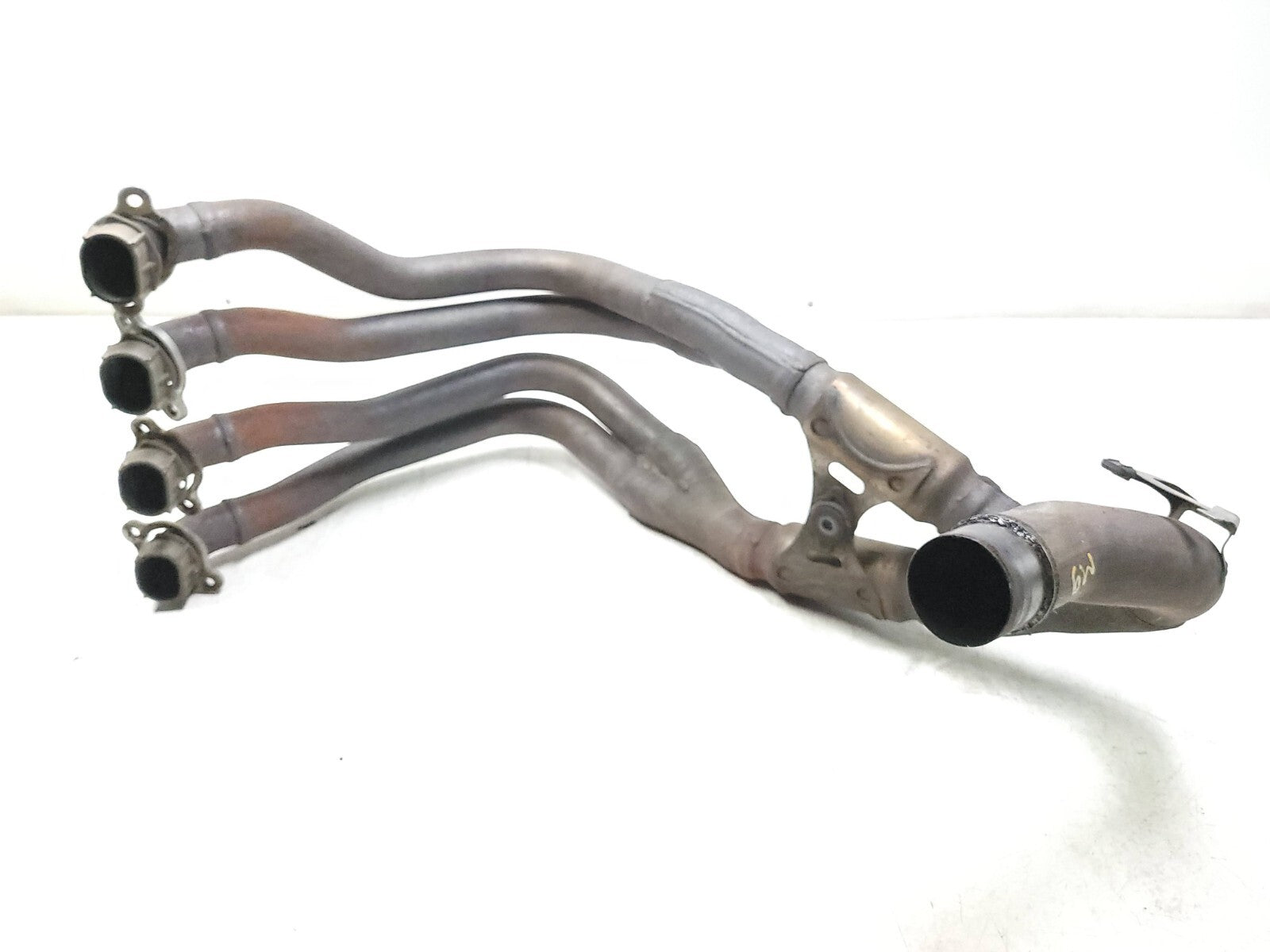 04-05 Honda CBR1000RR OEM Exhaust Headers Pipe - Genuine Factory Part with 12k Miles - Perfect for Motorcycle Performance Upgrade & Replacement