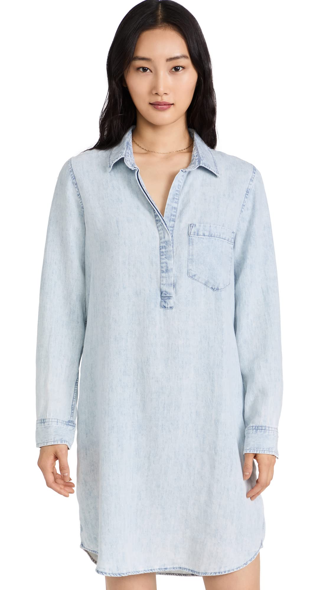 Rails Women's Elva Dress - Flowy Boho Maxi Dress with V-Neck & Long Sleeves | Perfect for Beach Vacations, Date Nights & Summer Weddings