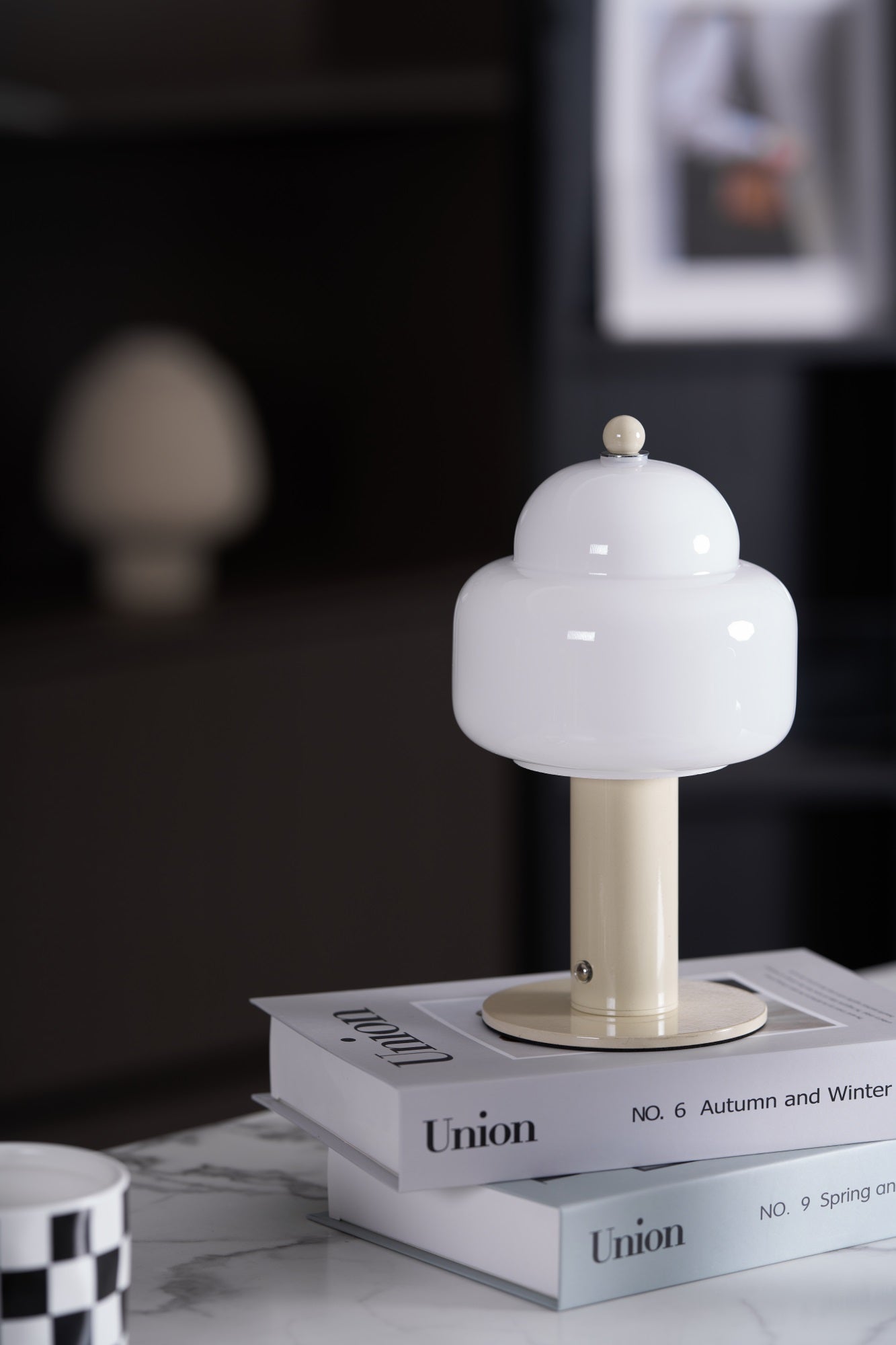 Cloud Dome Table Lamp - Modern LED Night Light for Bedroom, Living Room & Office - Perfect for Reading, Relaxing & Decor