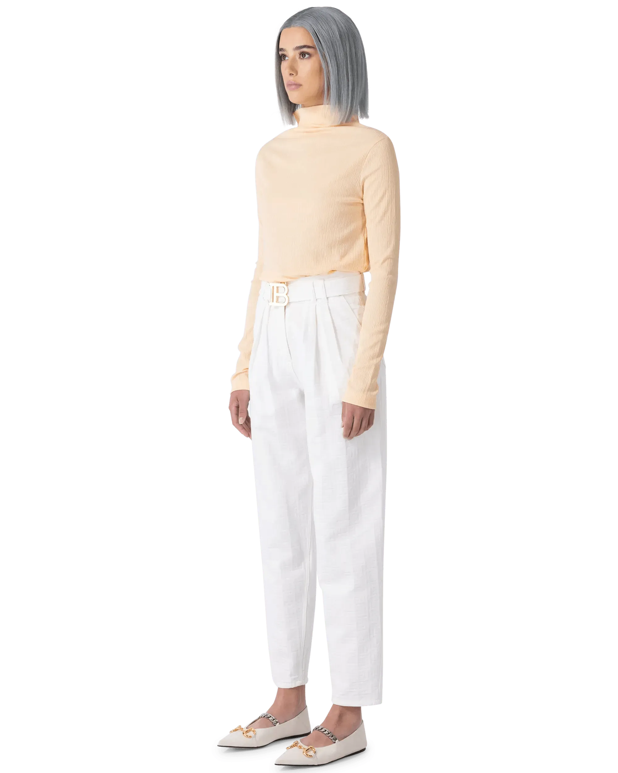Women's High Neck Lightweight Sweater - Soft Comfortable Pullover for Fall & Winter - Perfect for Office, Travel and Casual Outfits