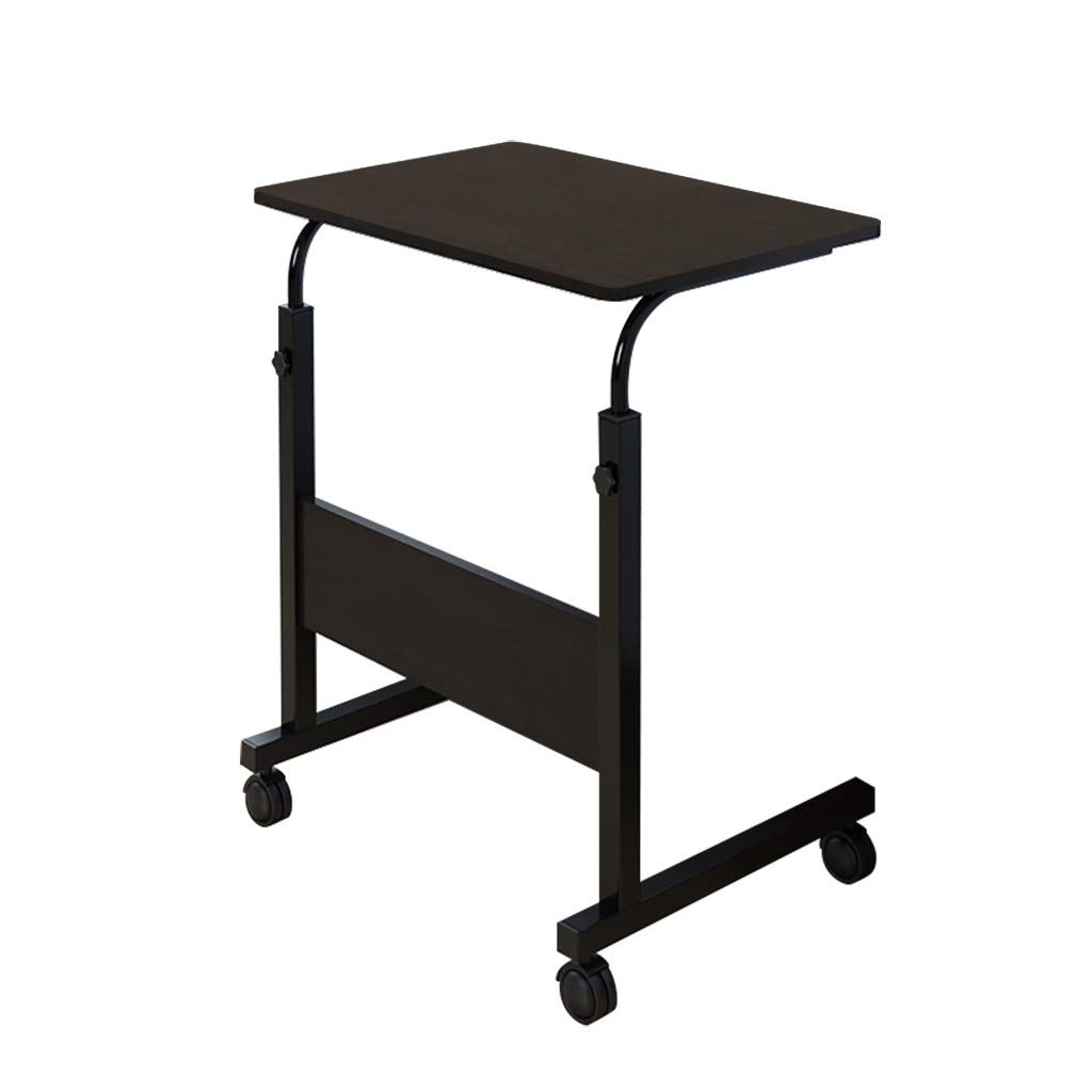 Adjustable Height Standing Desk with Wheels - Portable Sit Stand Computer Desk for Home Office, Study & Work - Ergonomic Laptop Table for Writing & Gaming