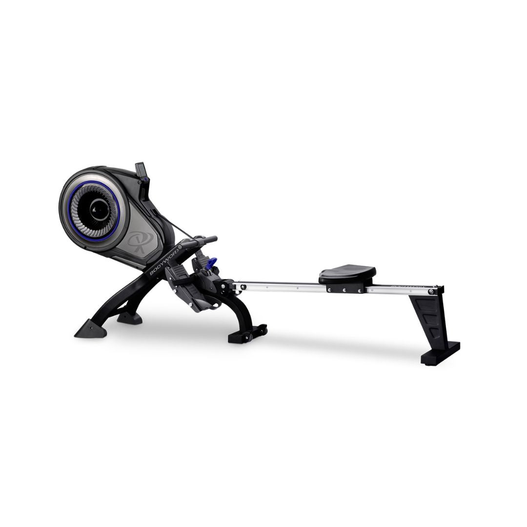 Bodyworx KR6000MAG Magnetic Rowing Machine for Home Workout - Perfect for Cardio Training & Full-Body Exercise in Small Spaces