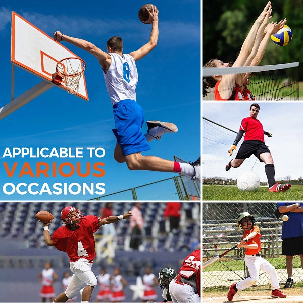 Non-Slip Padded Arm & Elbow Sleeve for Basketball, Baseball, Football - Protective Sports Gear for Kids, Youth & Adults (SP018) - Perfect for Training, Games & Injury Recovery